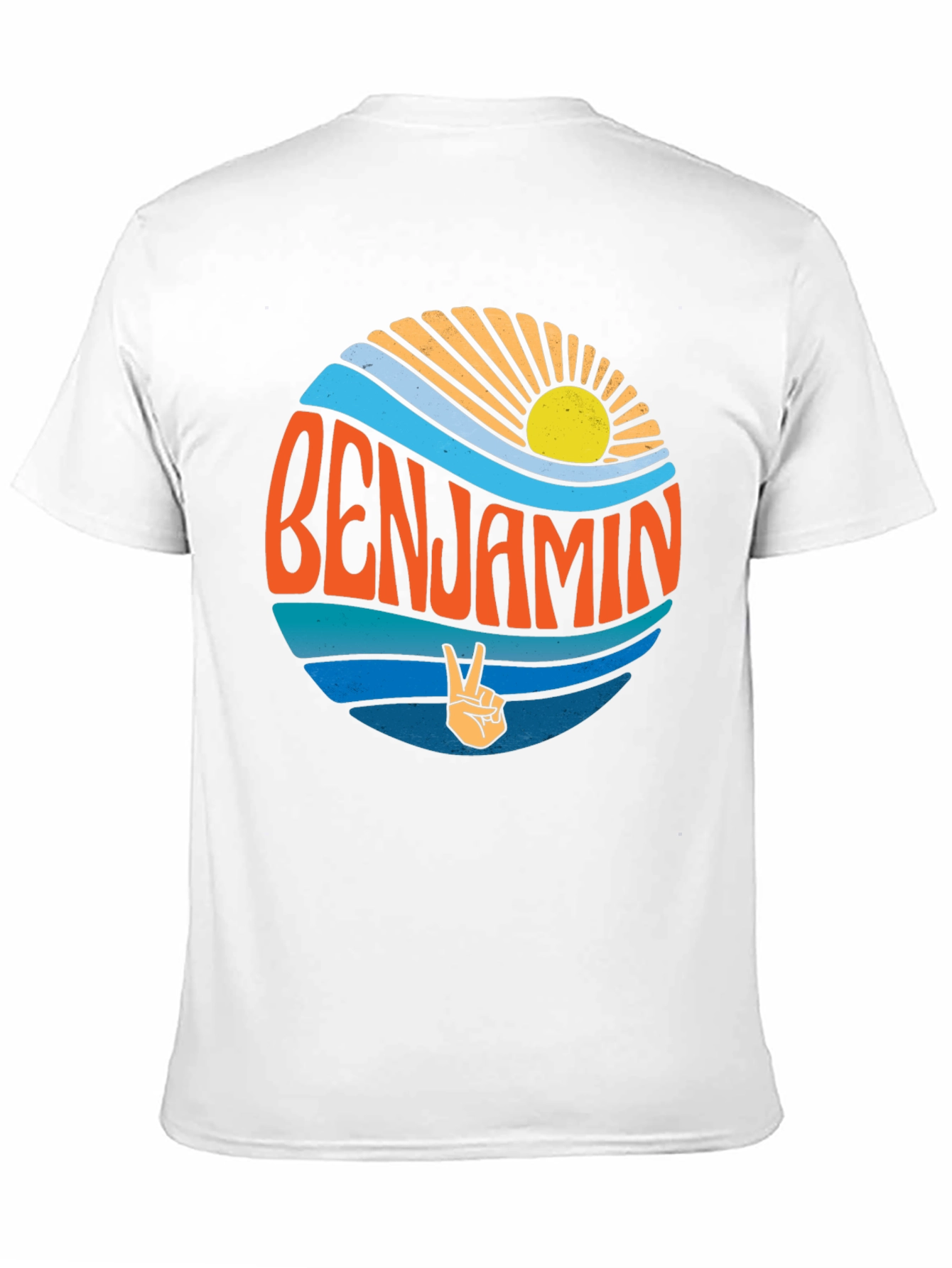 Benjamin Retro Sunset T-Shirt