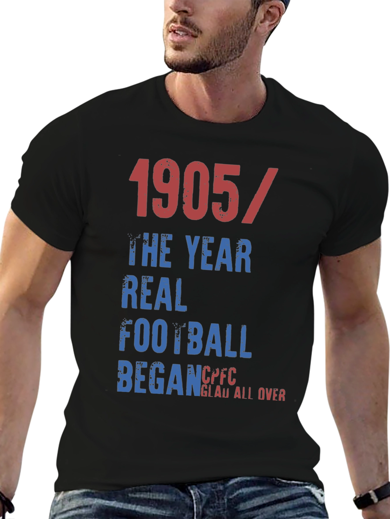 1905 Real Football T-Shirt - CPFC Glau All Over