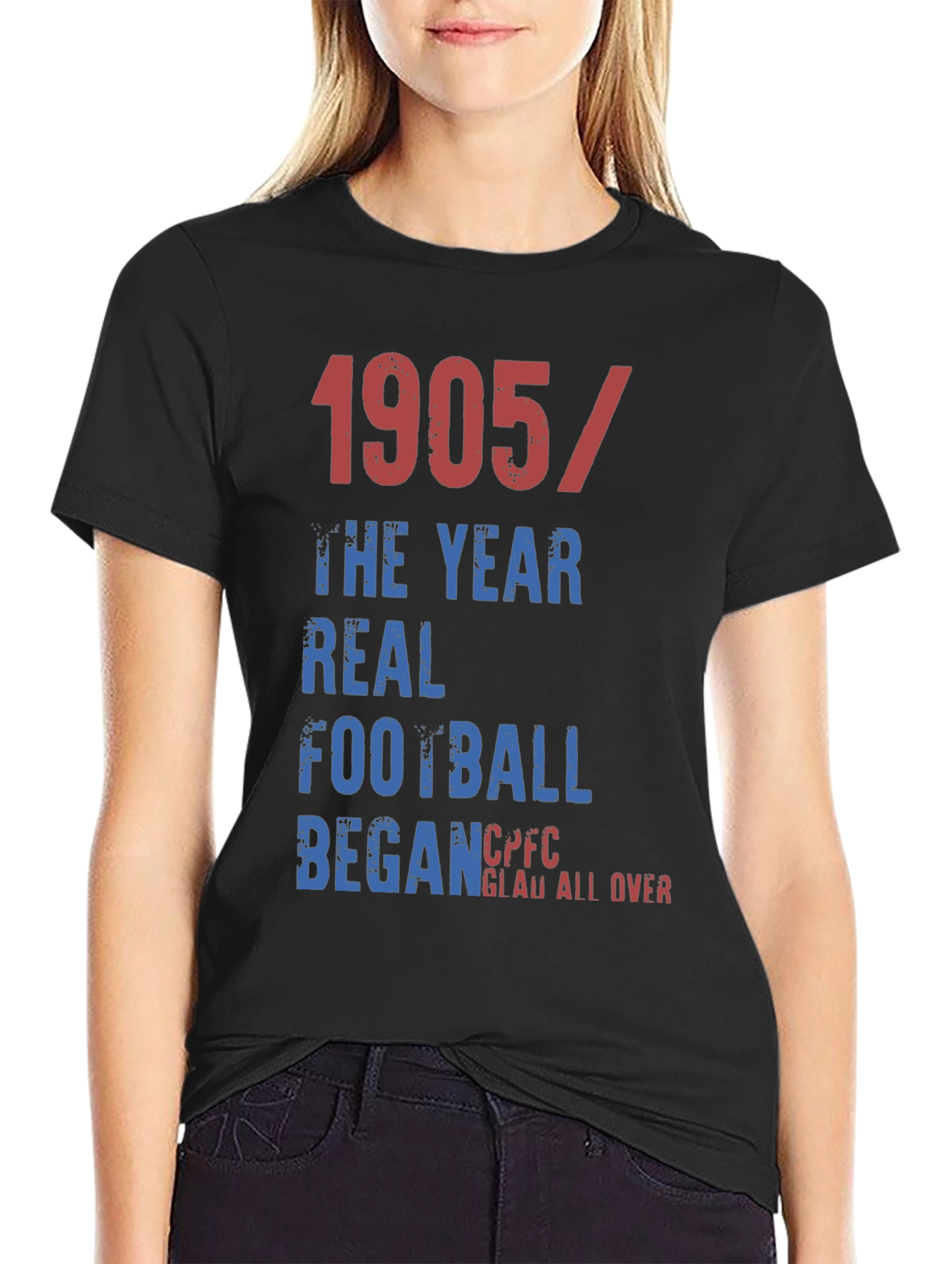 1905 Real Football T-Shirt - CPFC Glau All Over