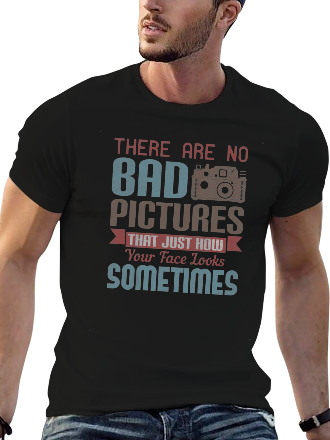 Funny Photography T-Shirt - No Bad Pictures