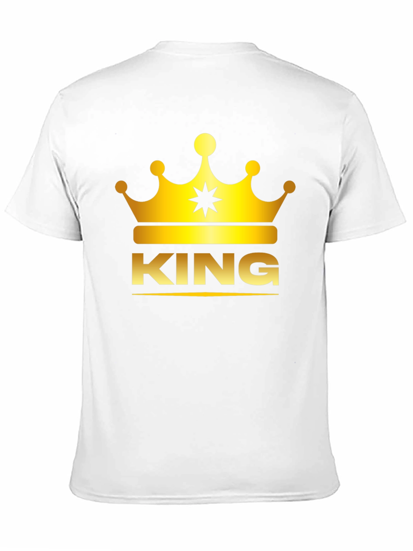 King Crown Graphic T-Shirt - Black Tee