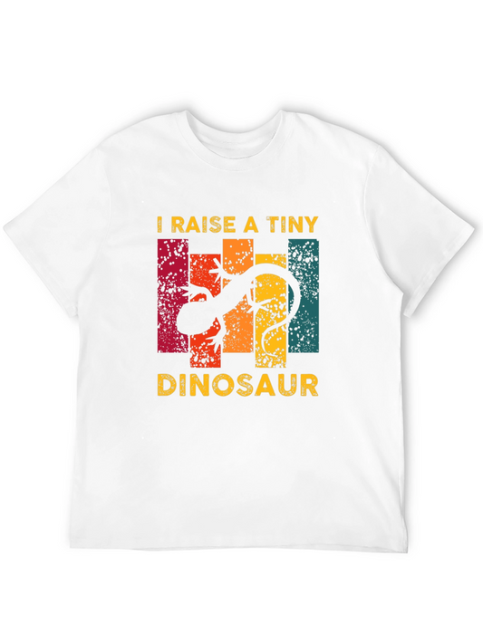 I Raise a Tiny Dinosaur T-Shirt - Gecko Lizard Tee