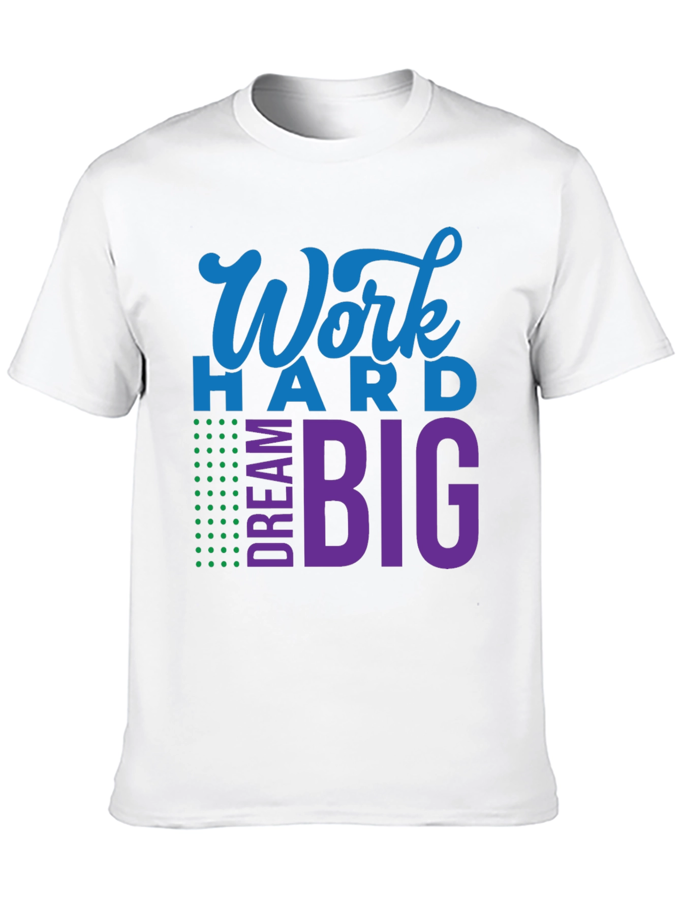 Work Hard Dream Big Graphic T-Shirt