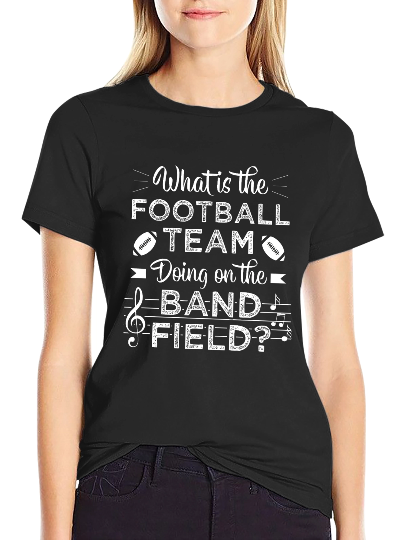 Football Team Band Field T-Shirt