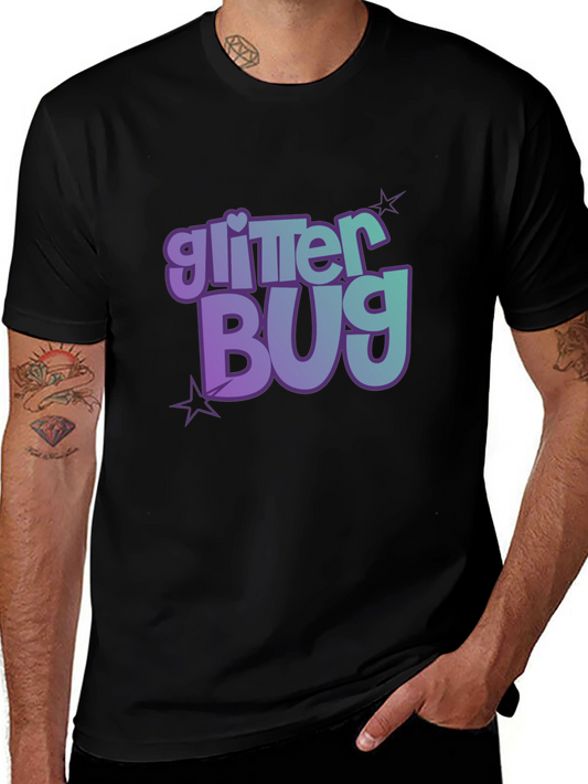 Glitter Bug Graphic Tee - Fun & Stylish Black T-Shirt