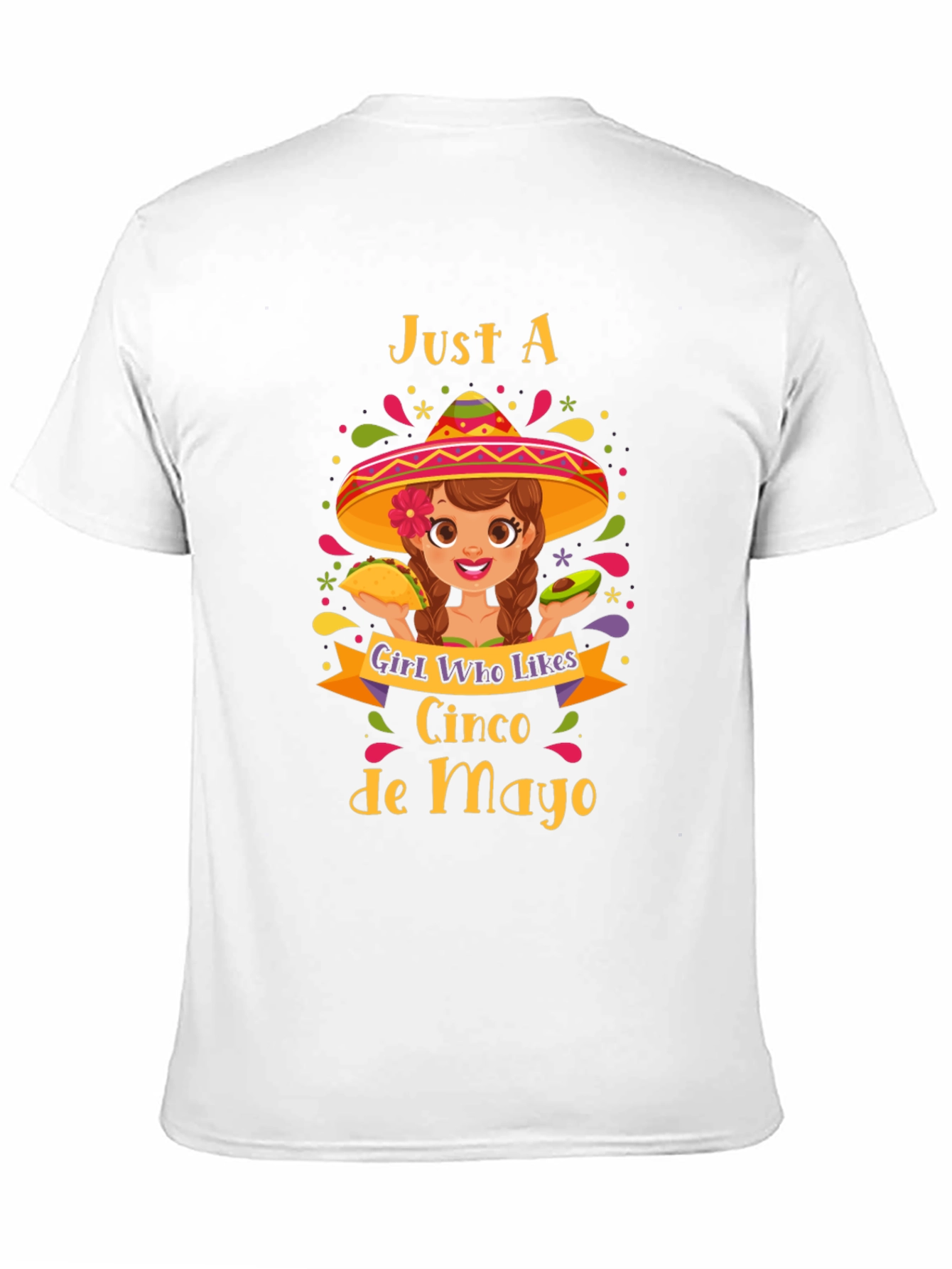 Cinco de Mayo Girls Graphic T-Shirt