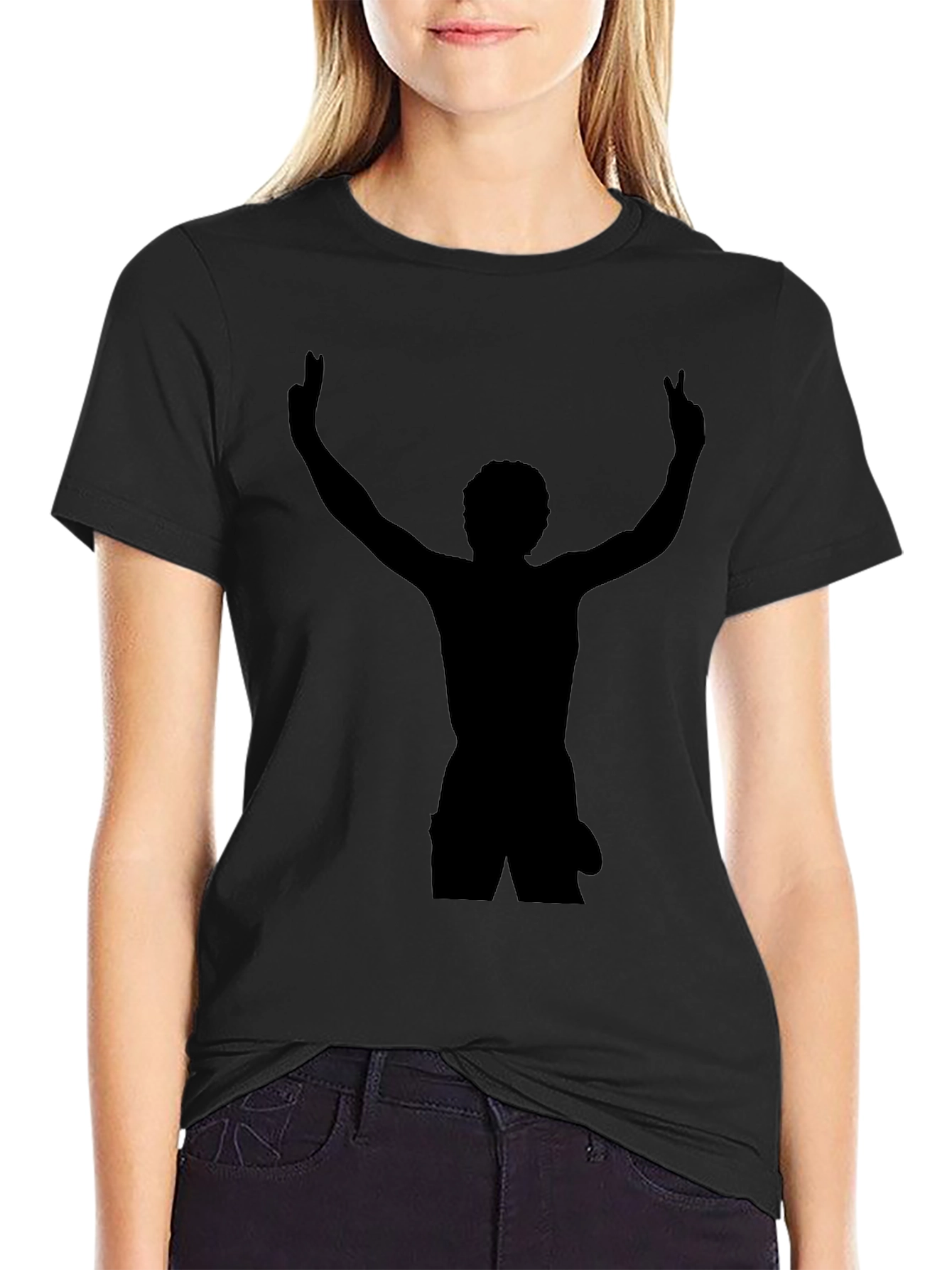 Silhouette T-Shirt - Peace Sign