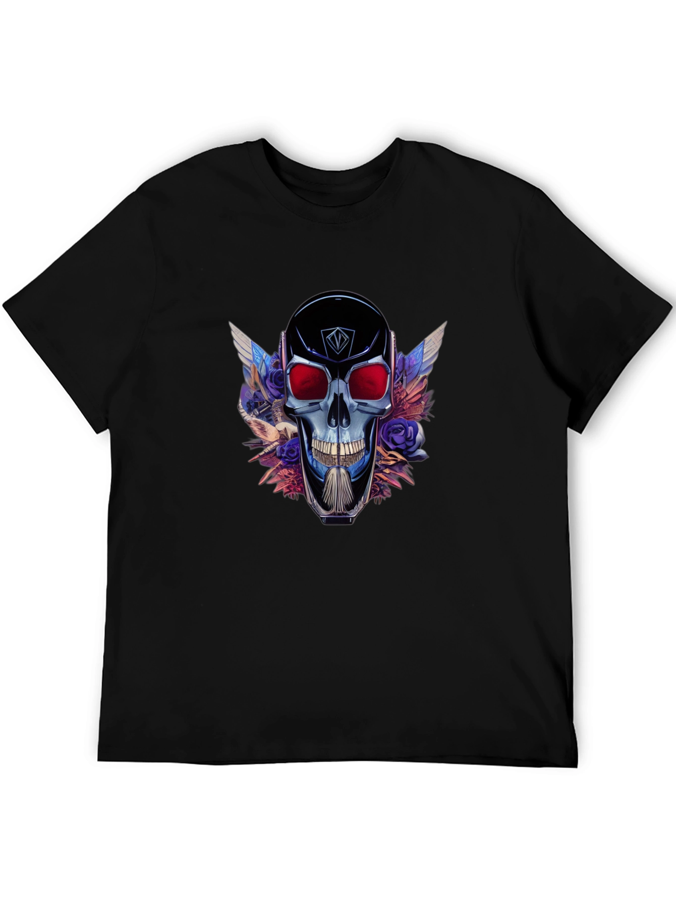Skull & Wings Graphic T-Shirt - Bold Design