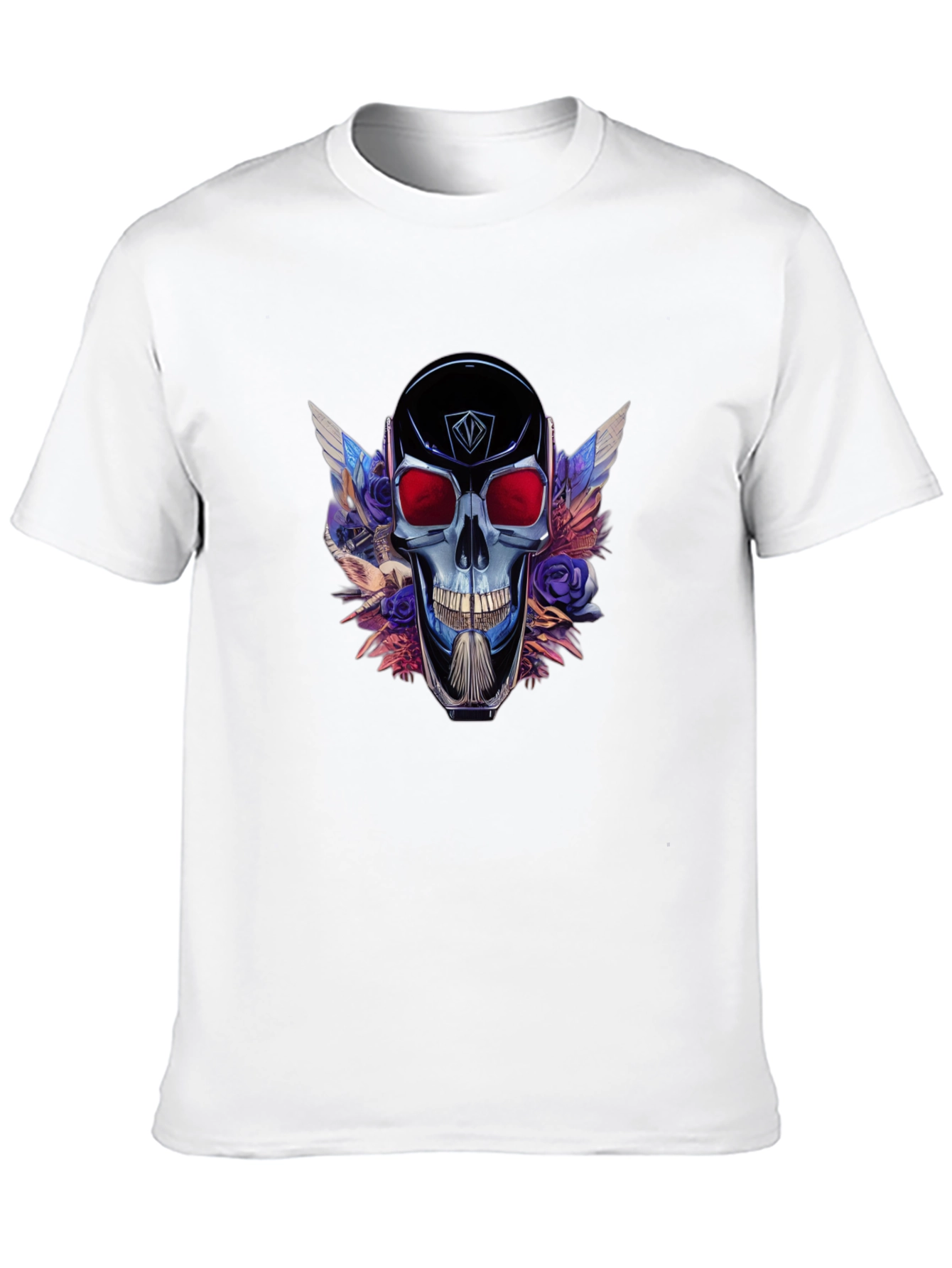 Skull & Wings Graphic T-Shirt - Bold Design