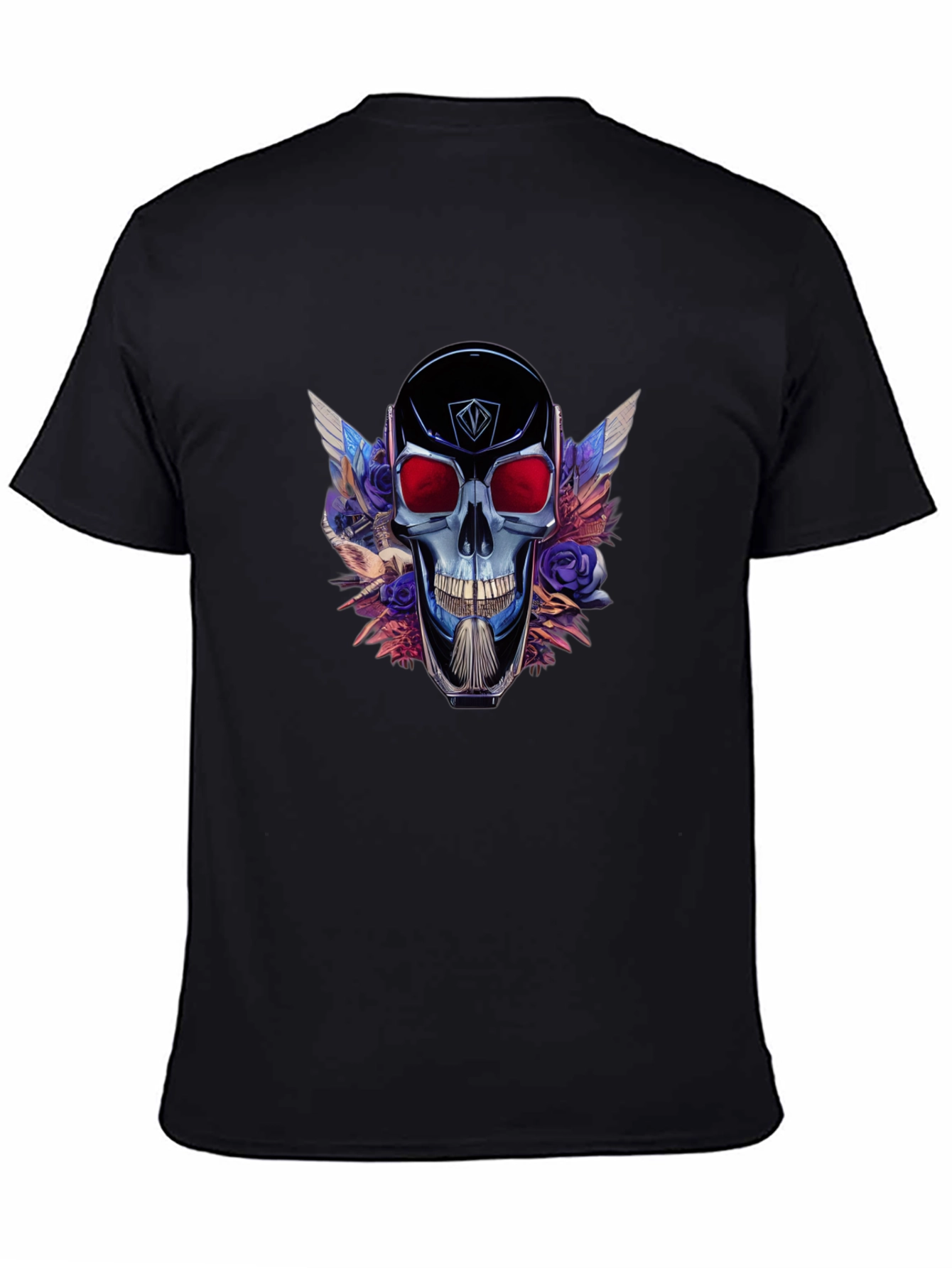 Skull & Wings Graphic T-Shirt - Bold Design