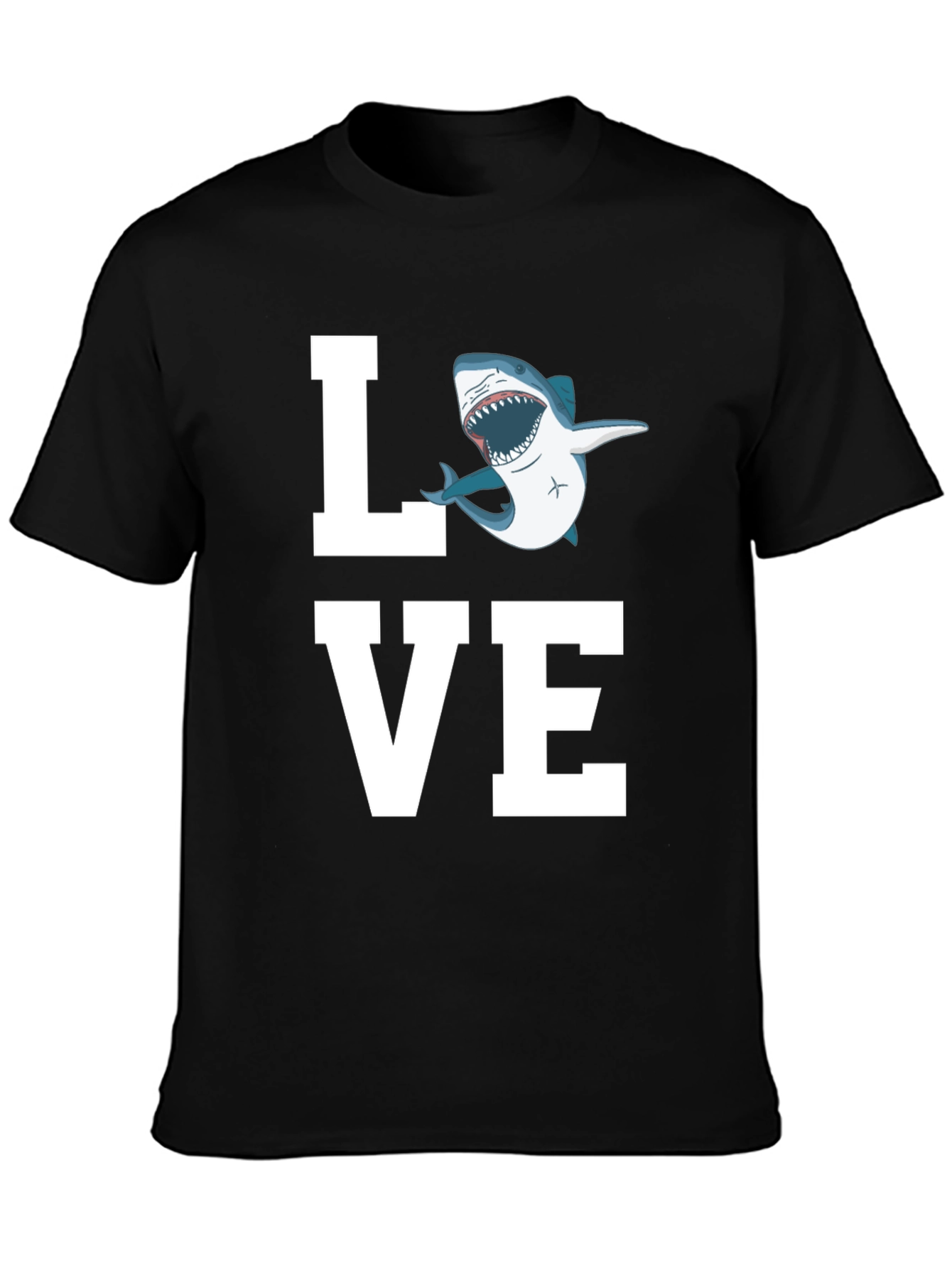 Love Shark T-Shirt - Great White Tee