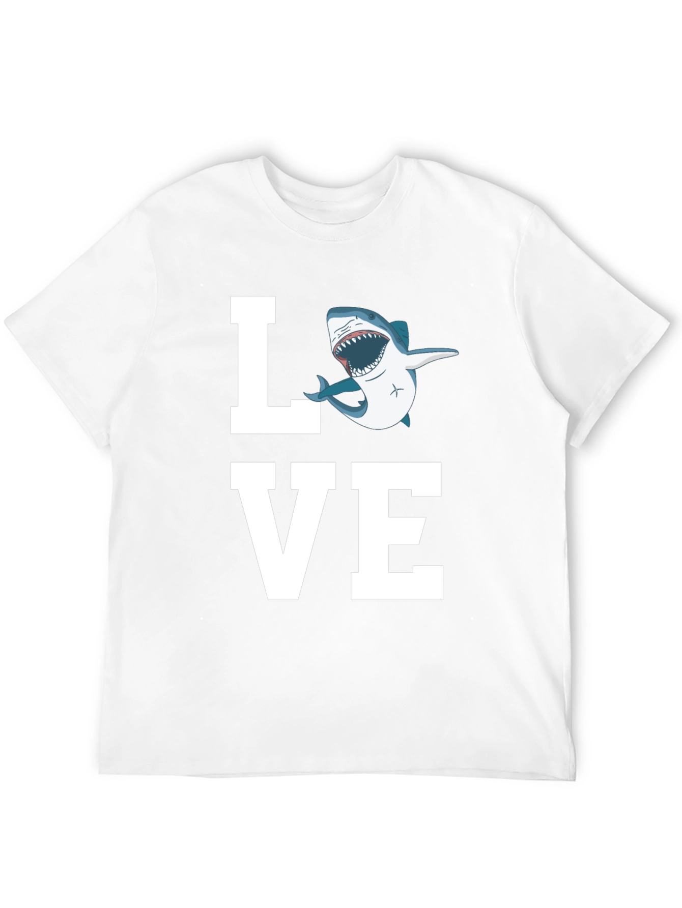 Love Shark T-Shirt - Great White Tee