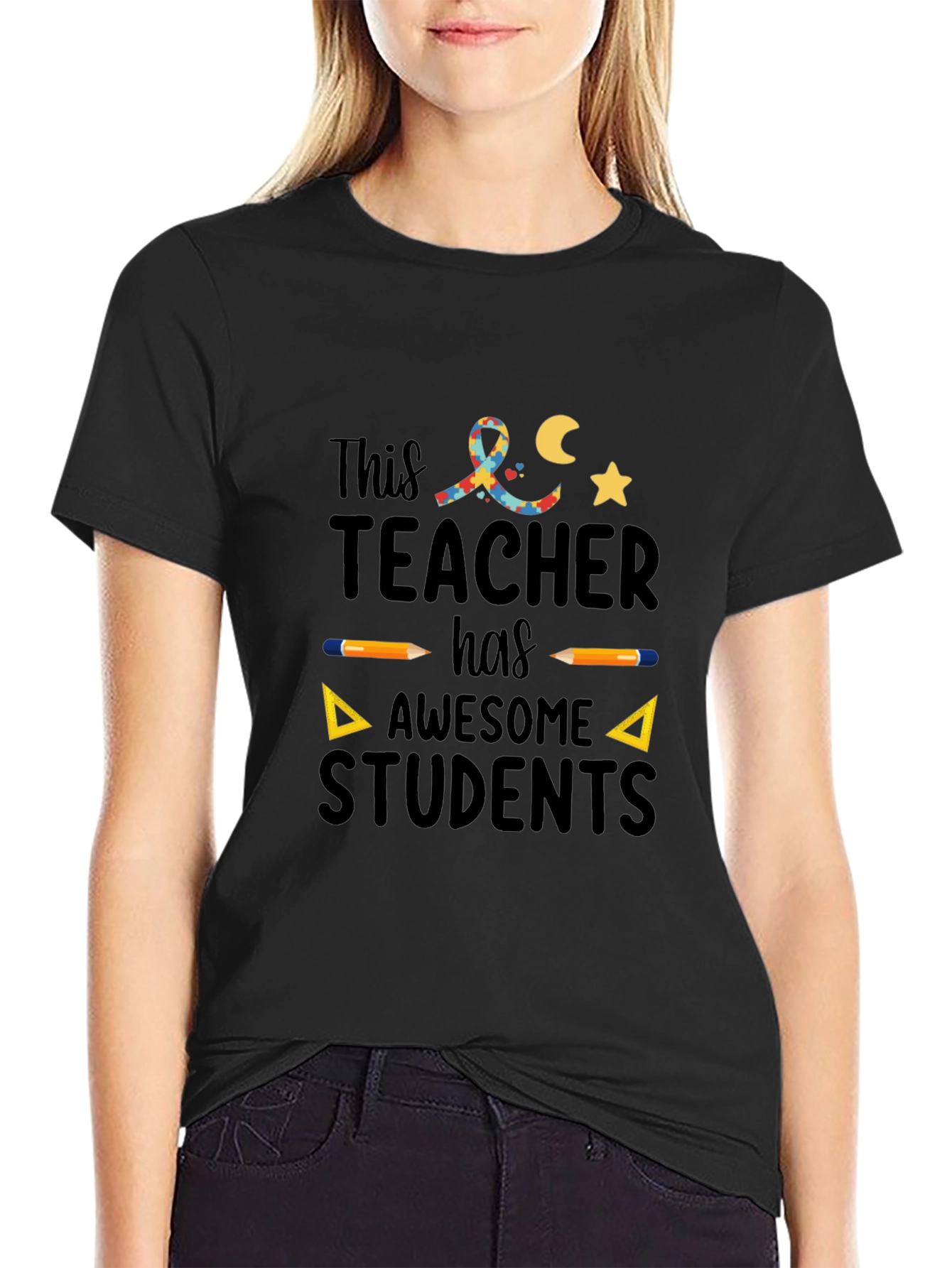 Awesome Teacher Students Graphic Tee