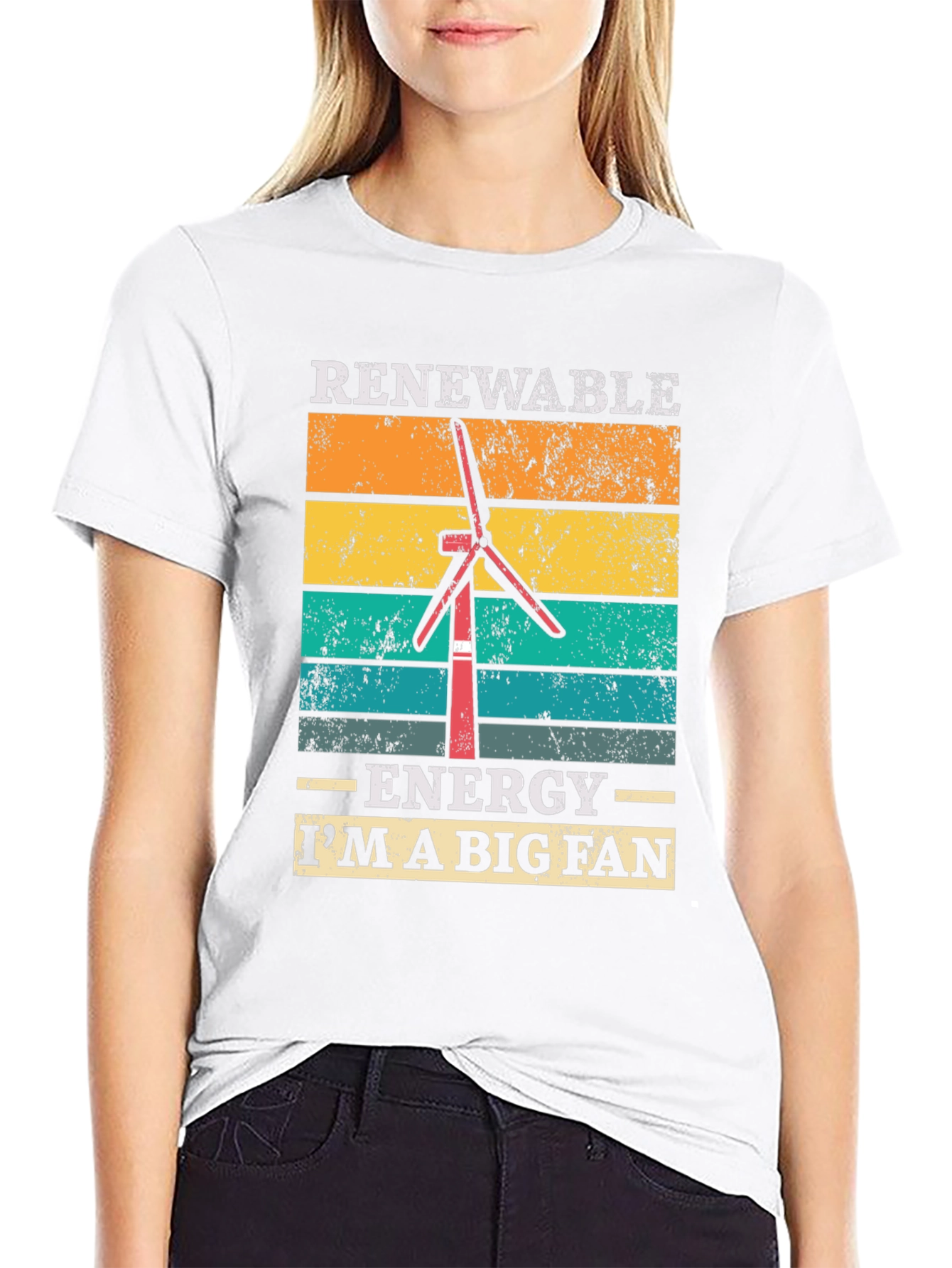 Renewable Energy Im A Big Fan T-Shirt