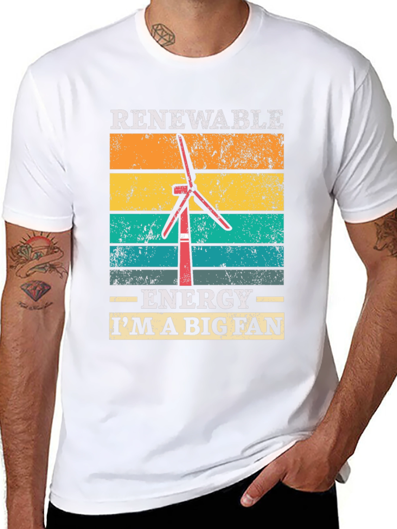 Renewable Energy Im A Big Fan T-Shirt