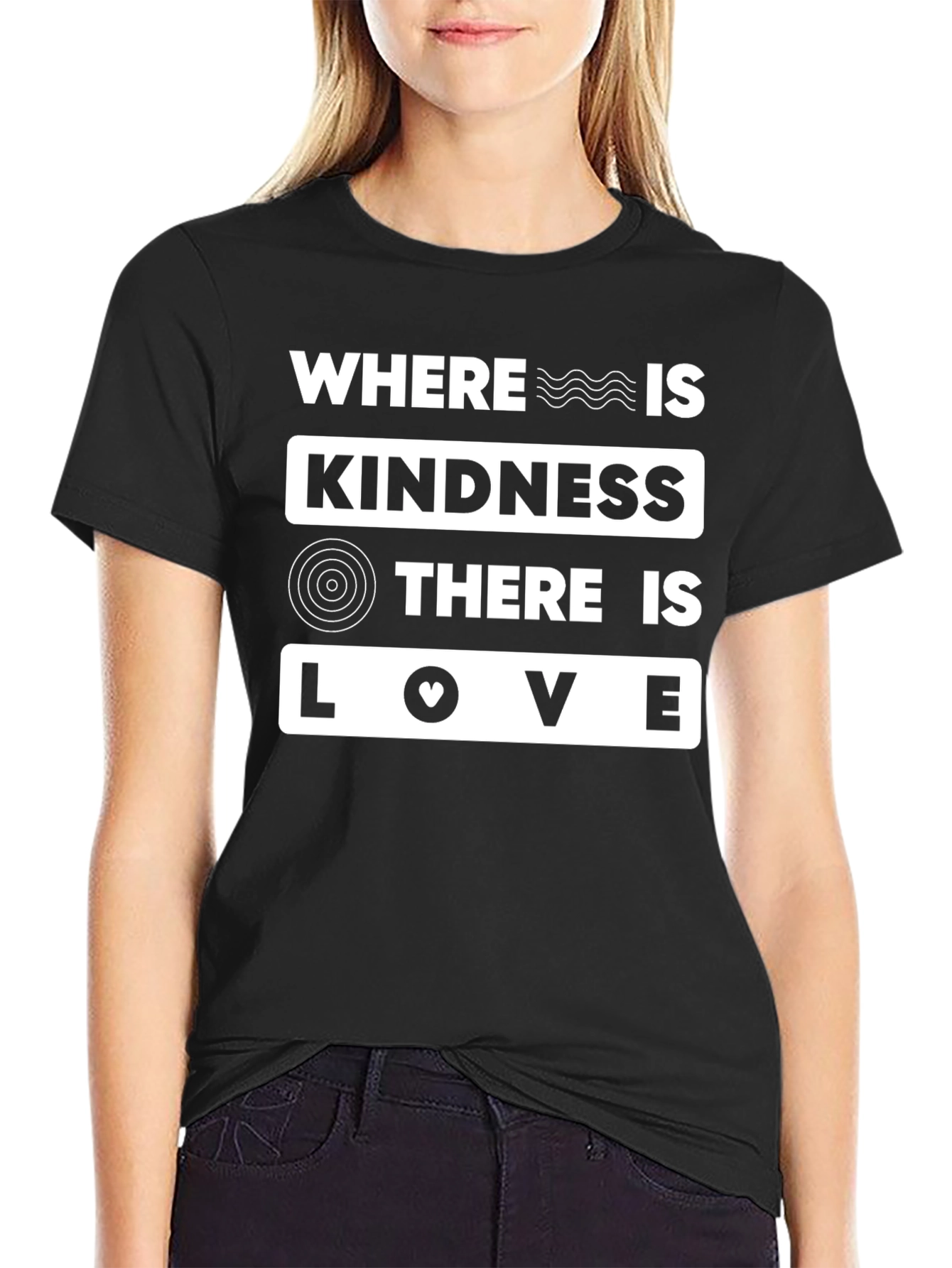 Kindness and Love Graphic T-Shirt