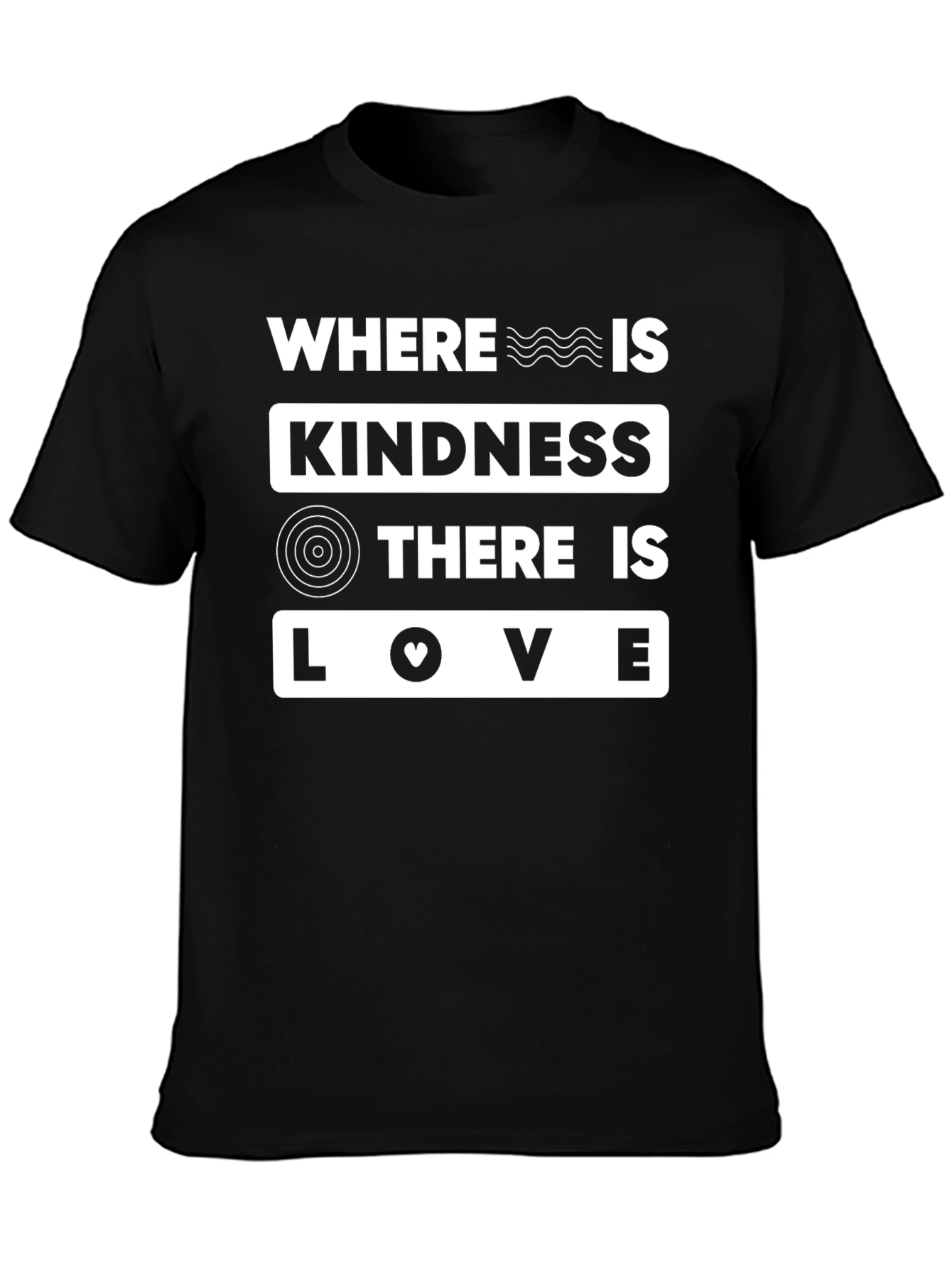 Kindness and Love Graphic T-Shirt