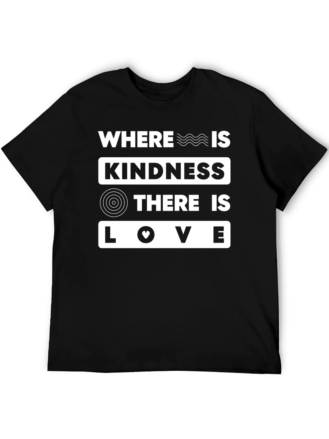 Kindness and Love Graphic T-Shirt
