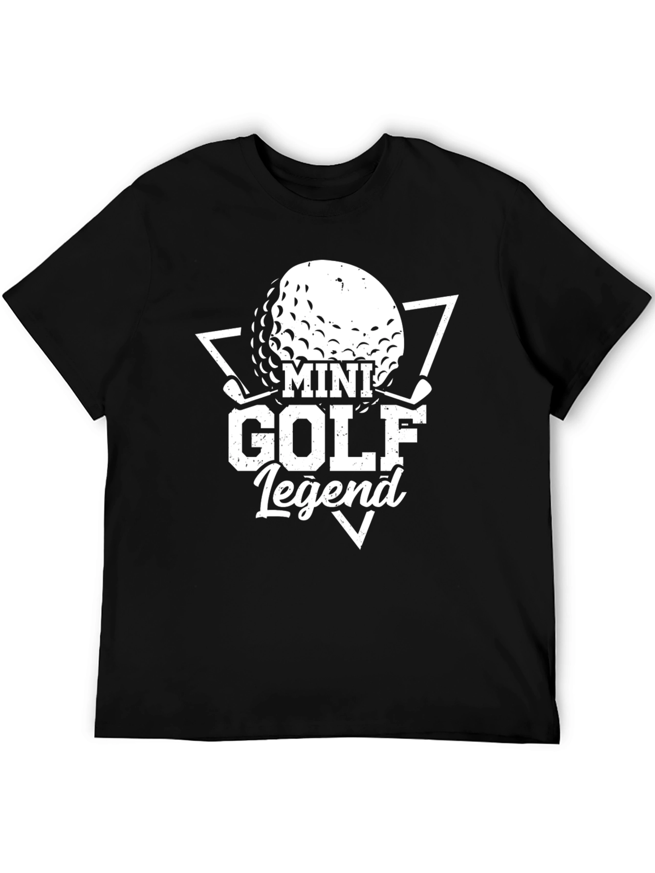 Mini Golf Legend Black T-Shirt