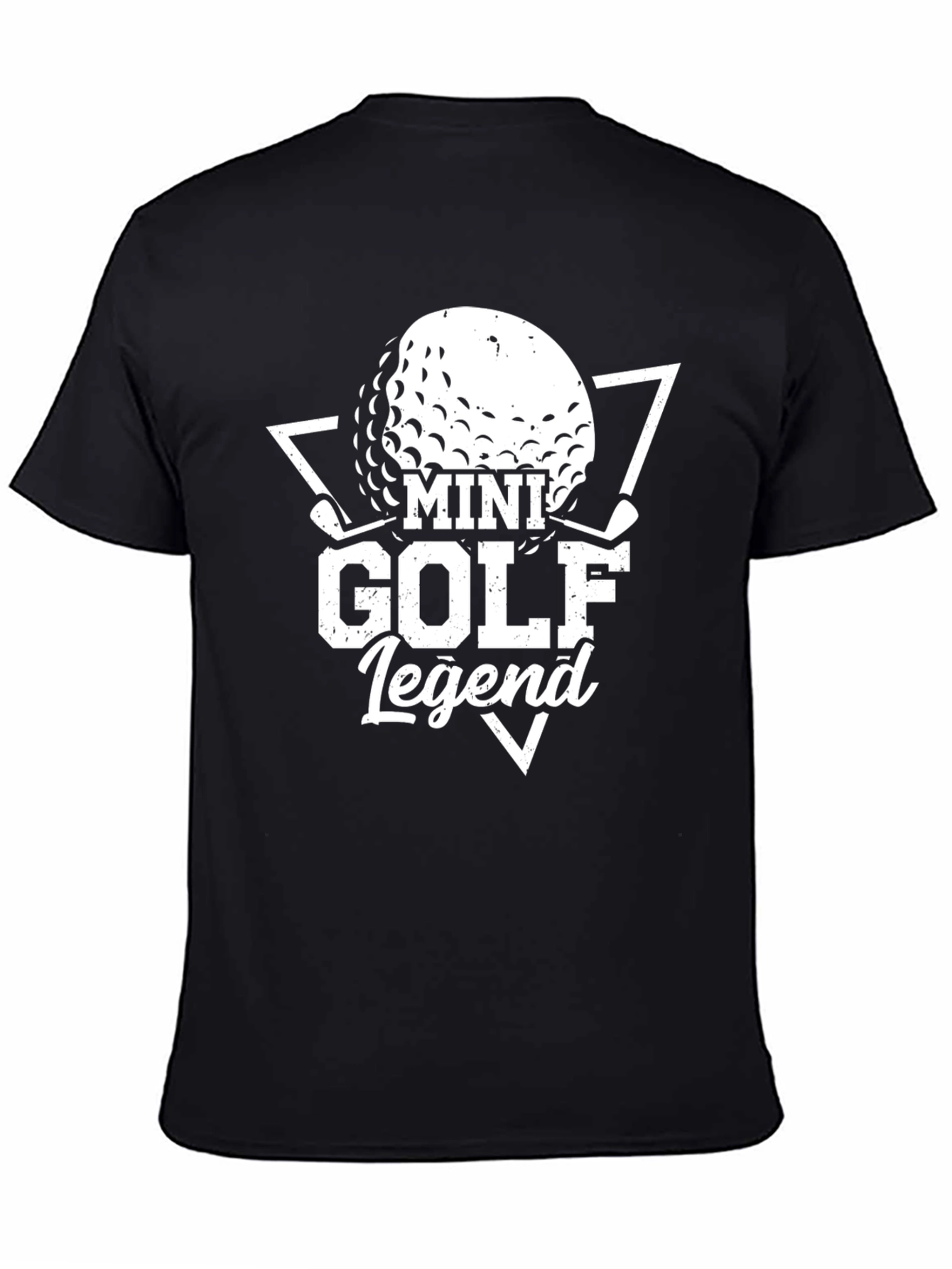 Mini Golf Legend Black T-Shirt