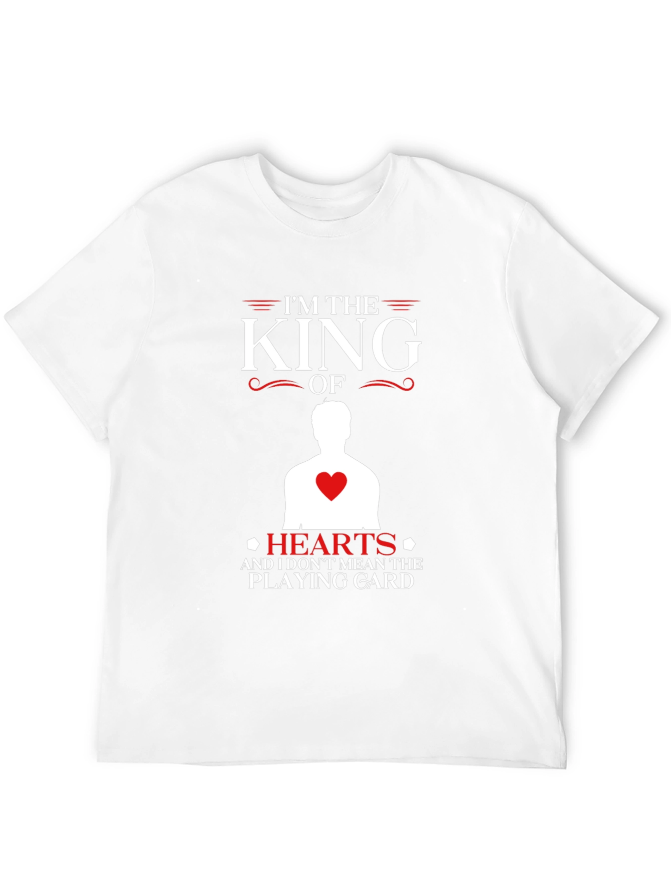 King of Hearts Novelty Graphic Tee