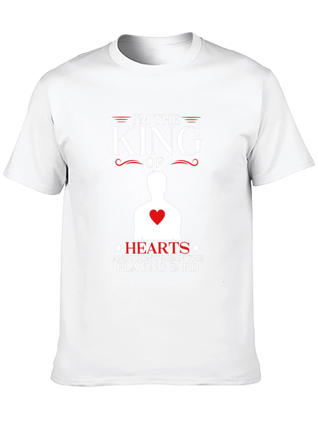 King of Hearts Novelty Graphic Tee