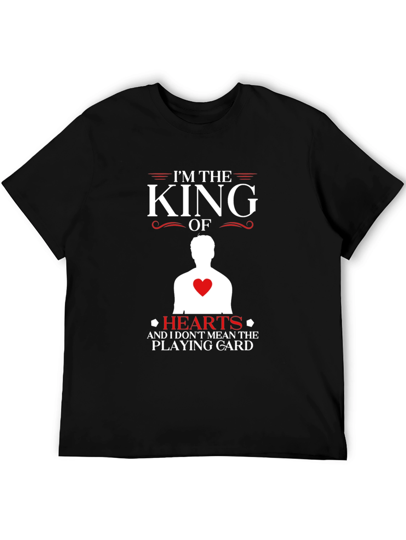 King of Hearts Novelty Graphic Tee