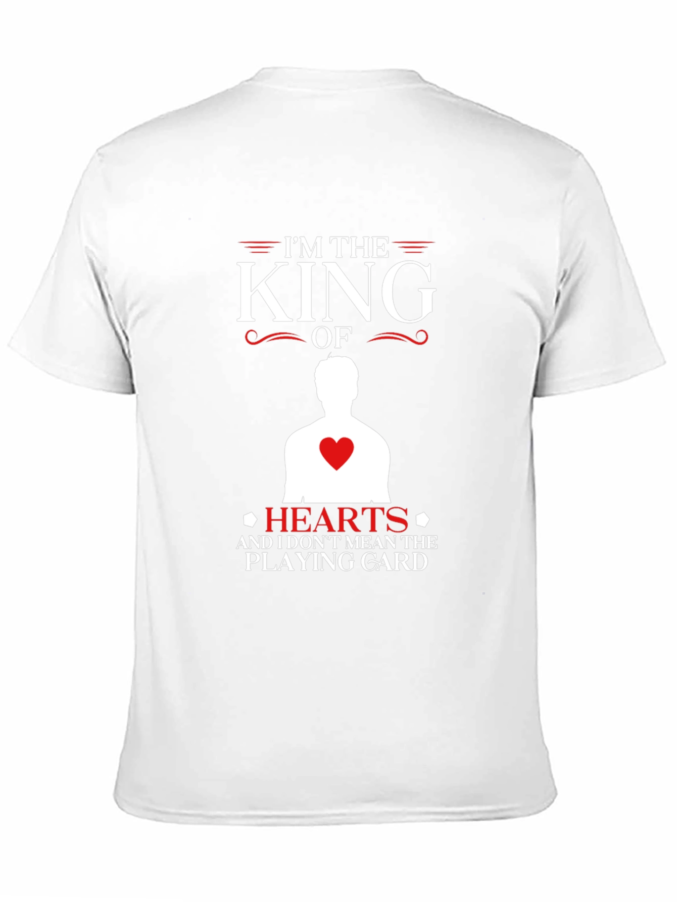 King of Hearts Novelty Graphic Tee
