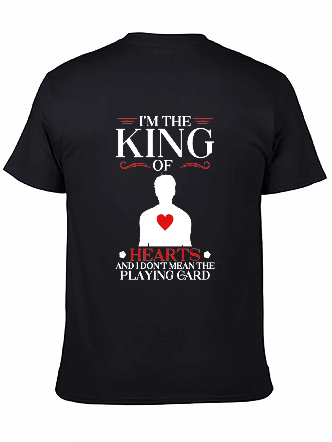 King of Hearts Novelty Graphic Tee