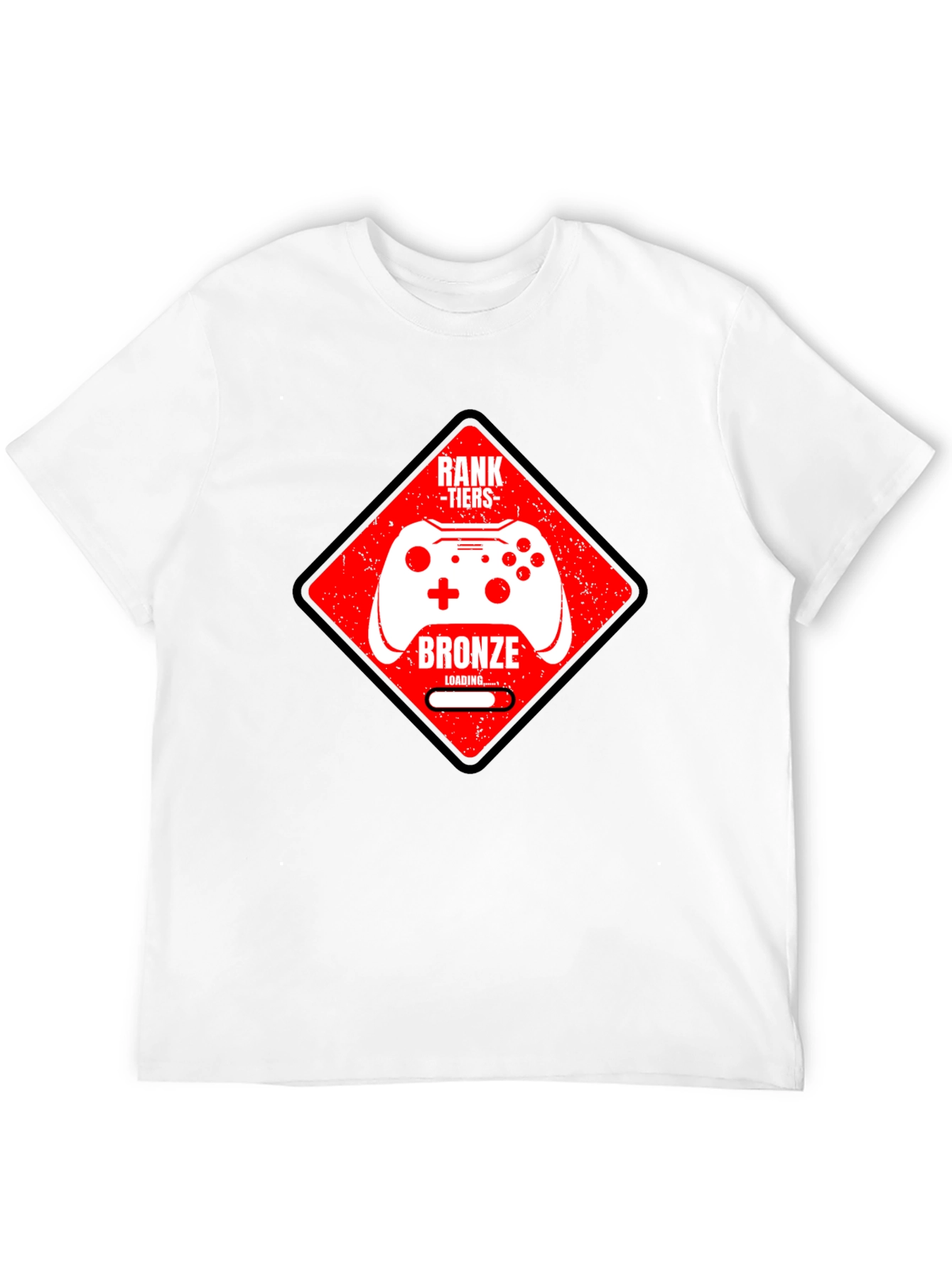 Gamer Bronze Rank T-Shirt - Black