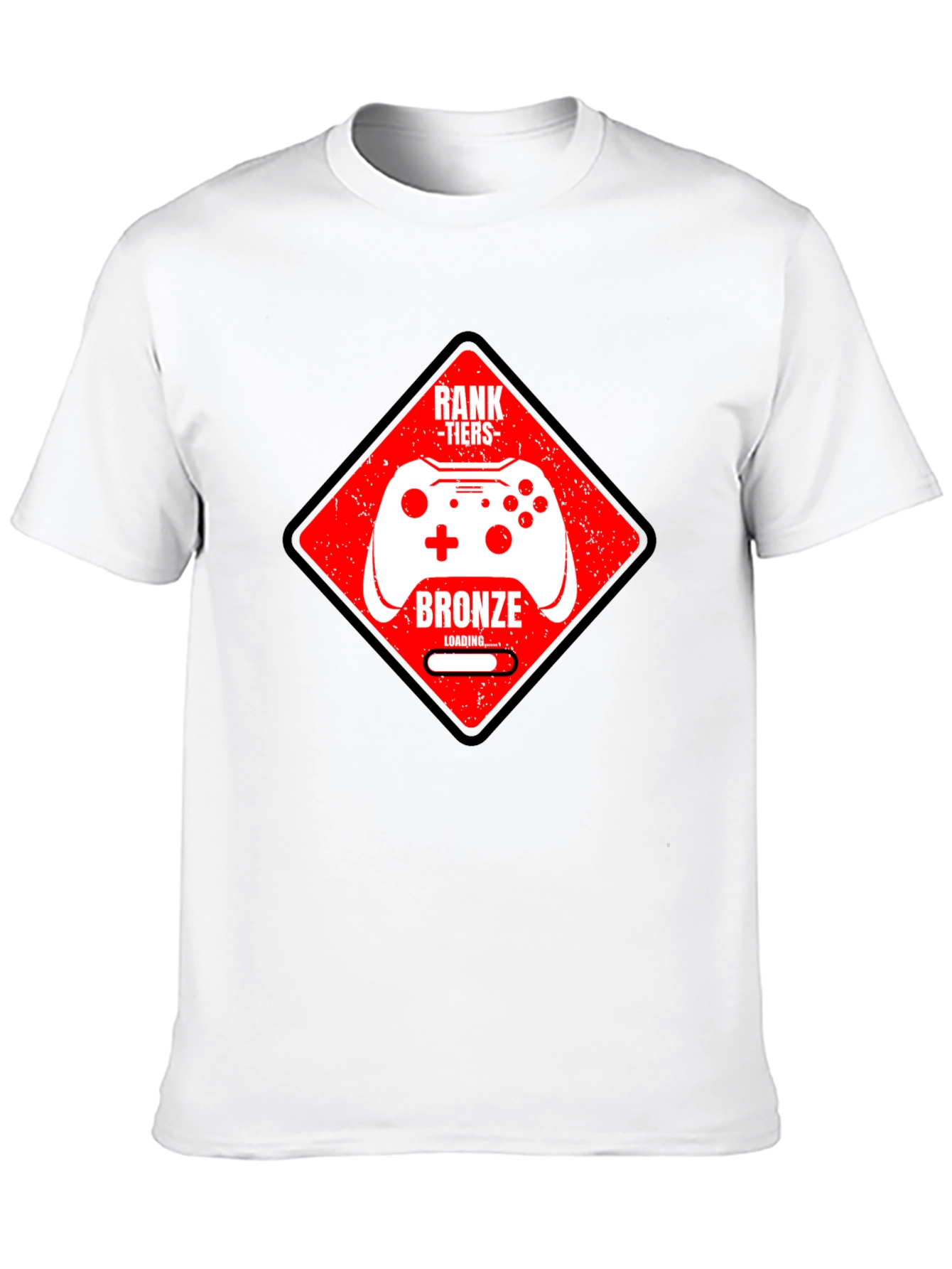 Gamer Bronze Rank T-Shirt - Black