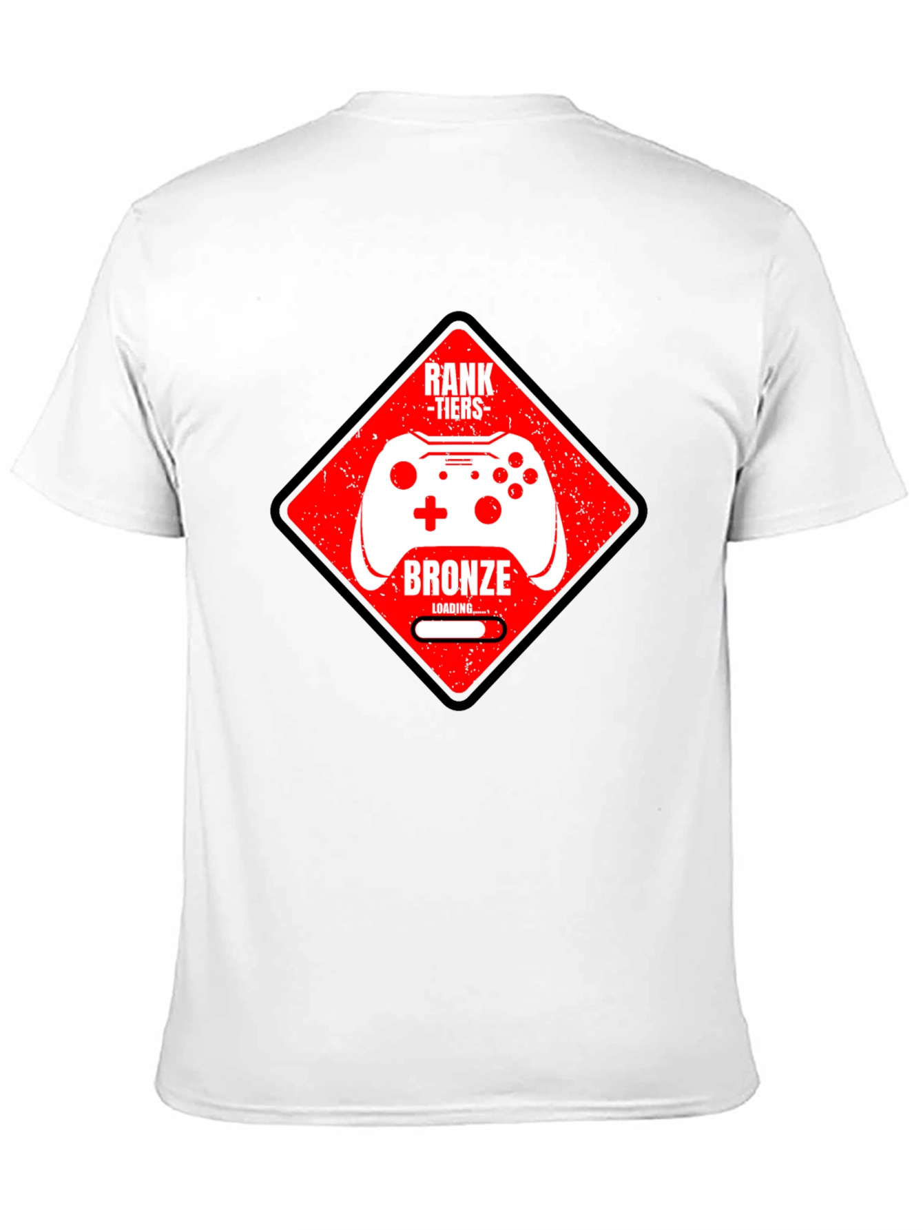 Gamer Bronze Rank T-Shirt - Black