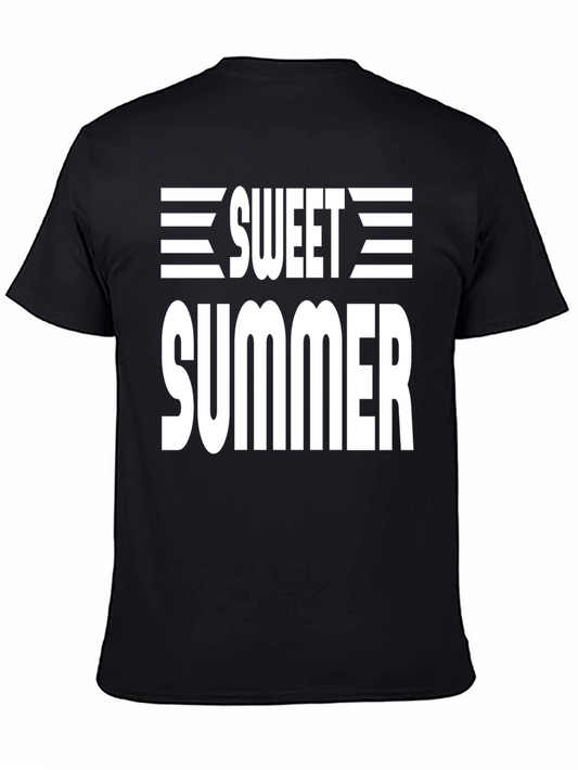 Sweet Summer Black Graphic Tee