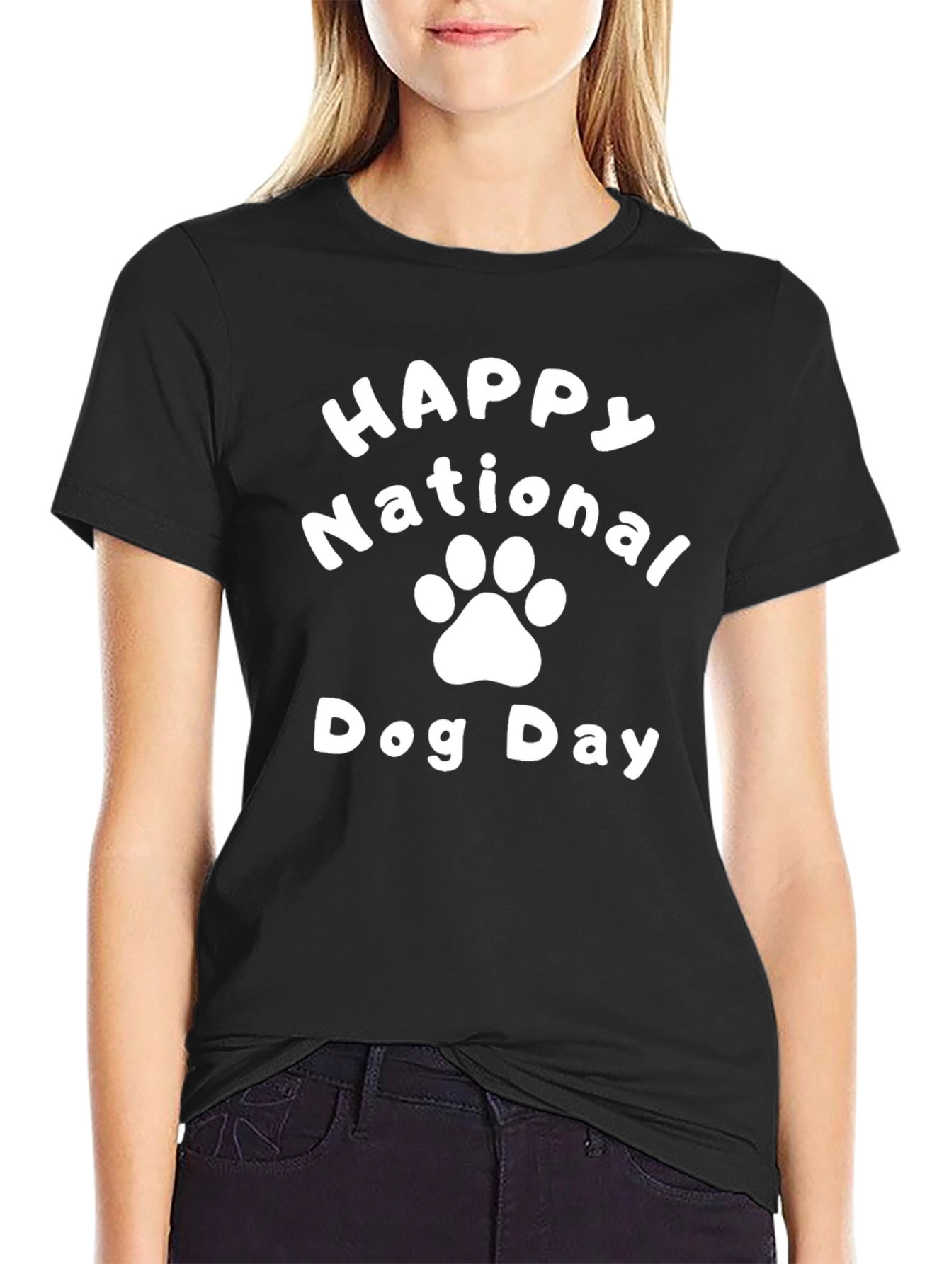 Happy National Dog Day T-Shirt