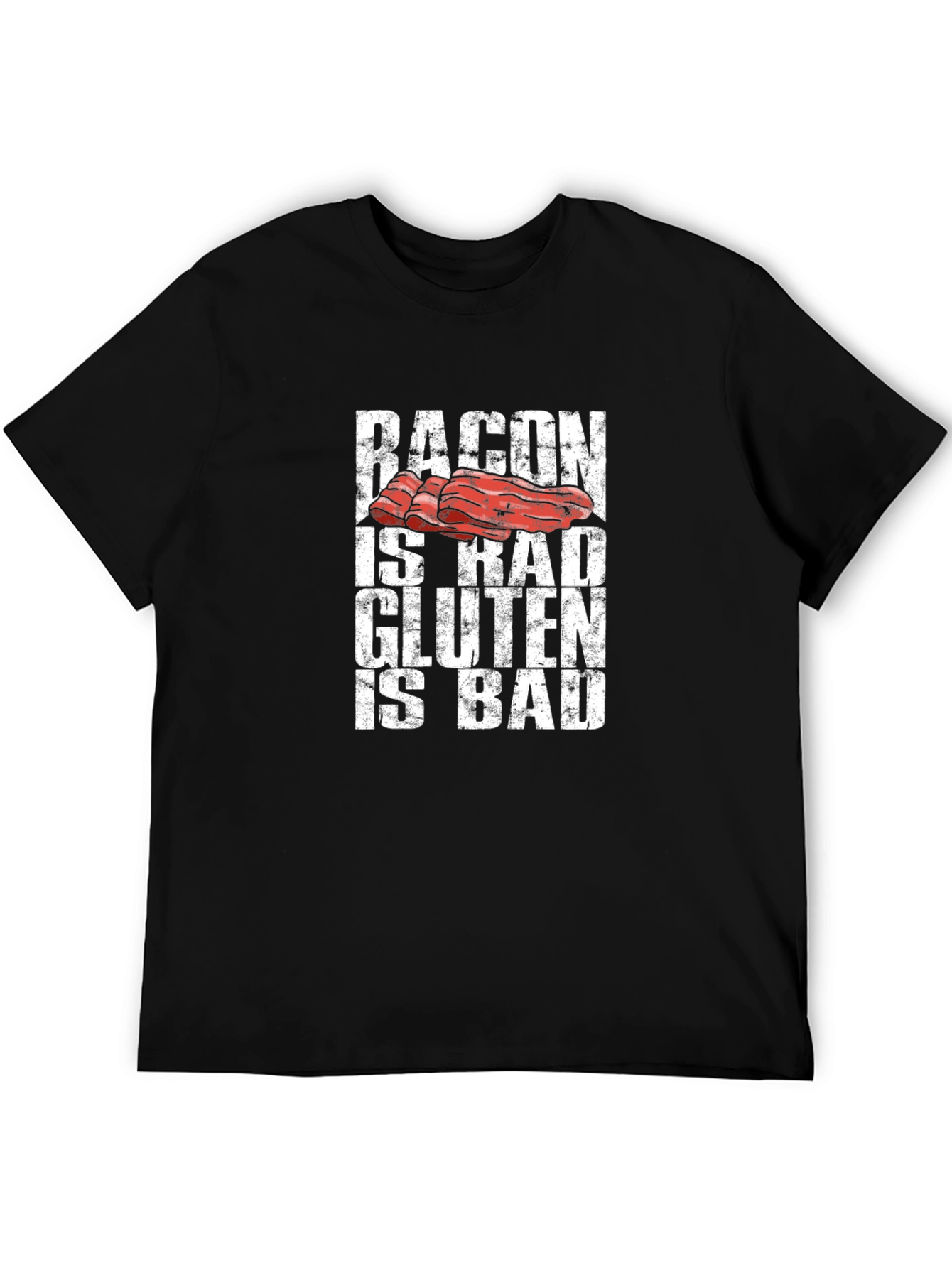 Bacon is Rad Gluten is Bad Graphic Tee