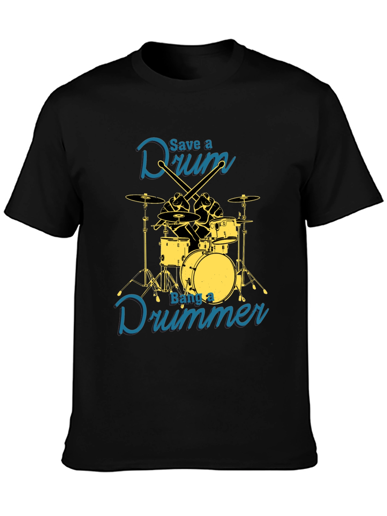 Save a Drum Bang a Drummer T-Shirt