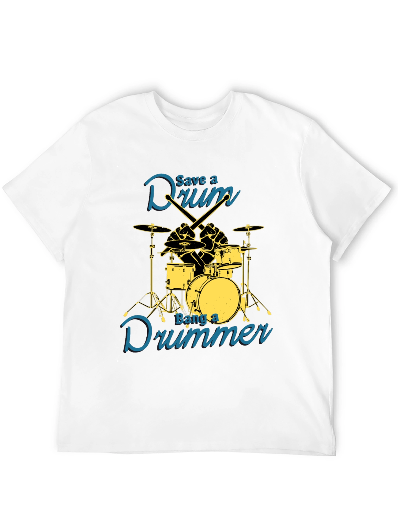 Save a Drum Bang a Drummer T-Shirt
