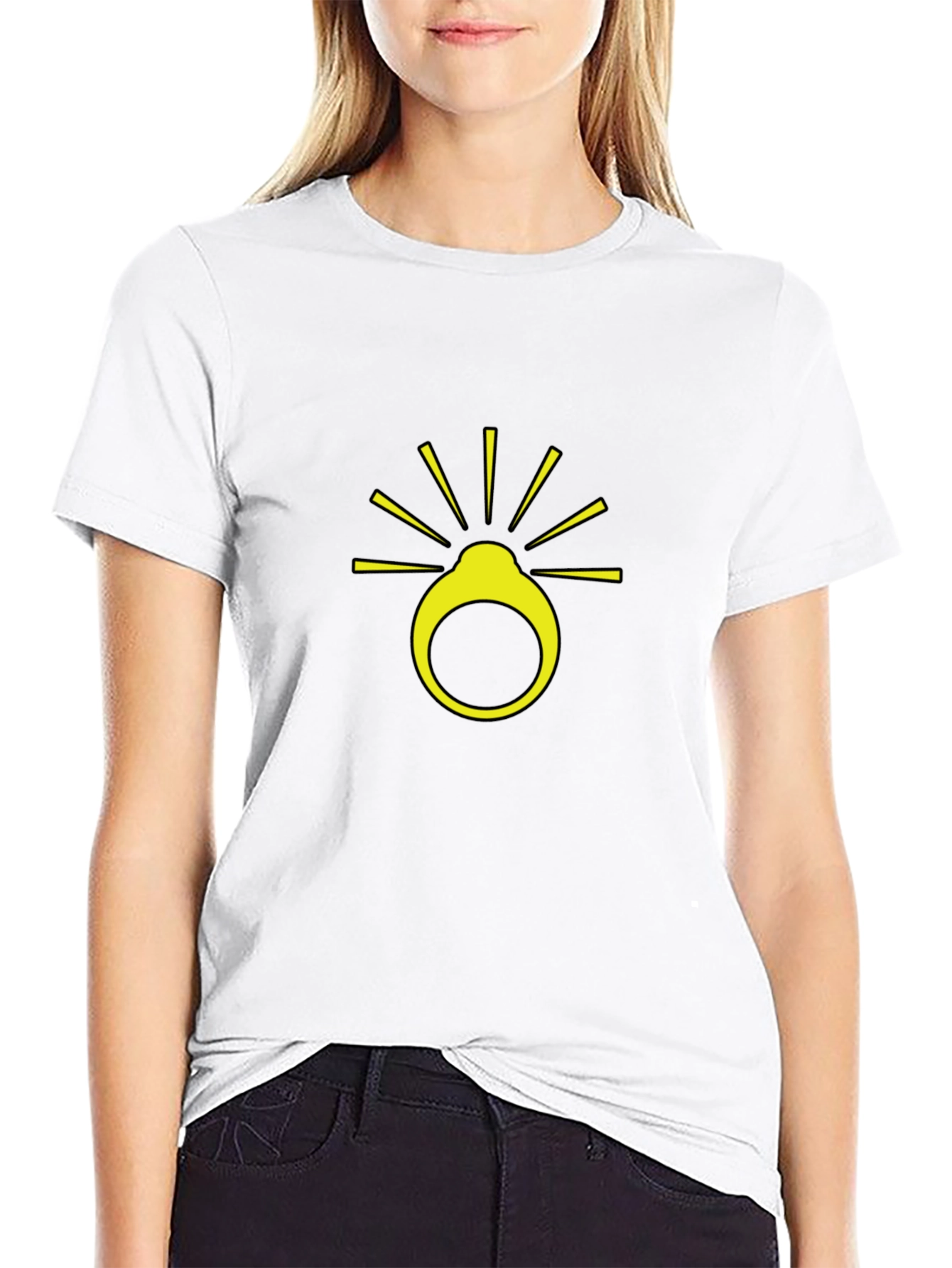Ringing Sunburst Graphic T-Shirt