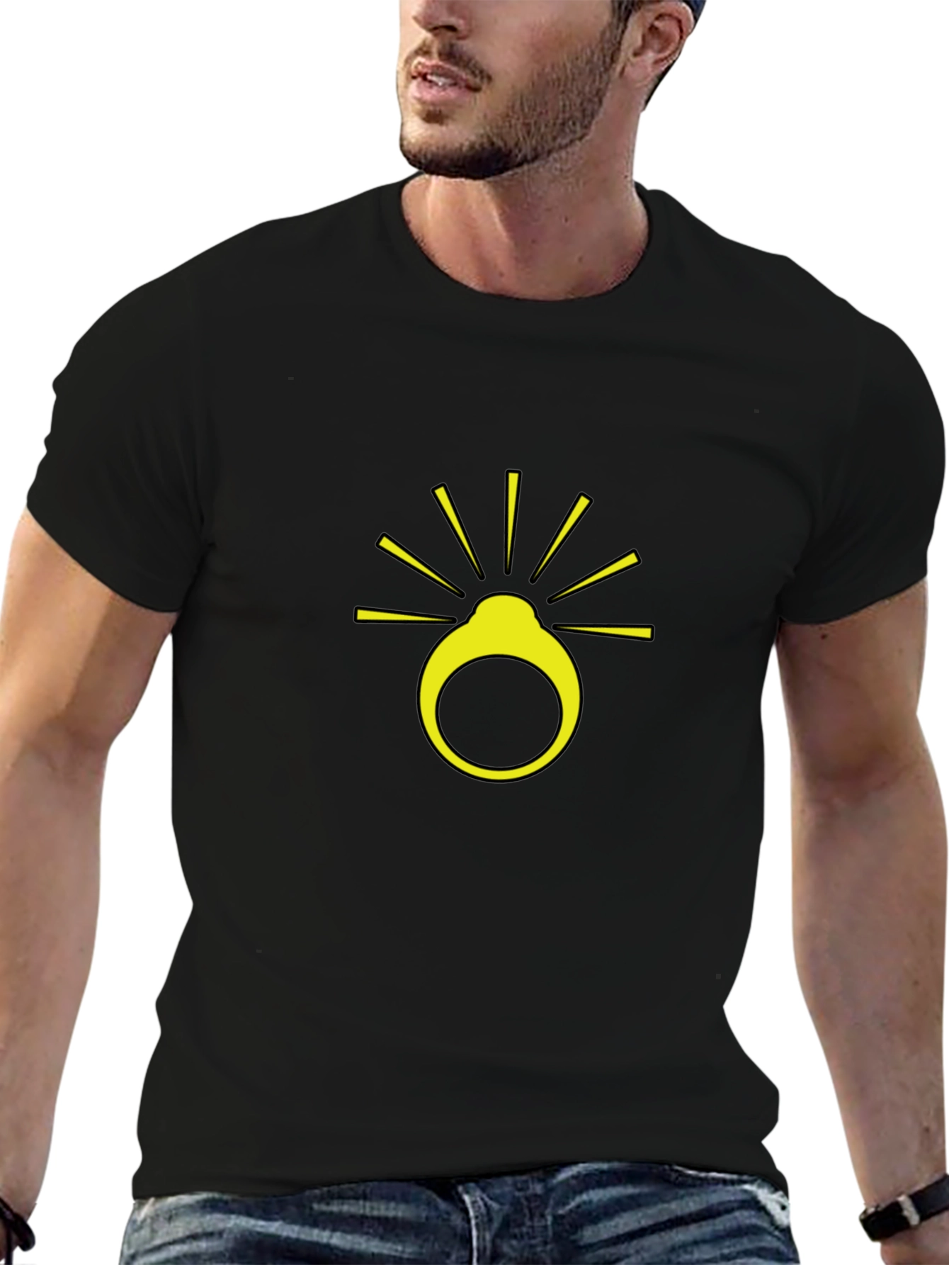 Ringing Sunburst Graphic T-Shirt