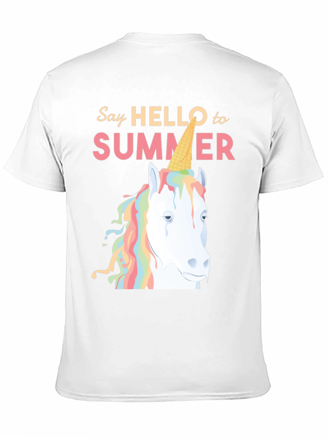Unicorn Ice Cream Summer T-Shirt