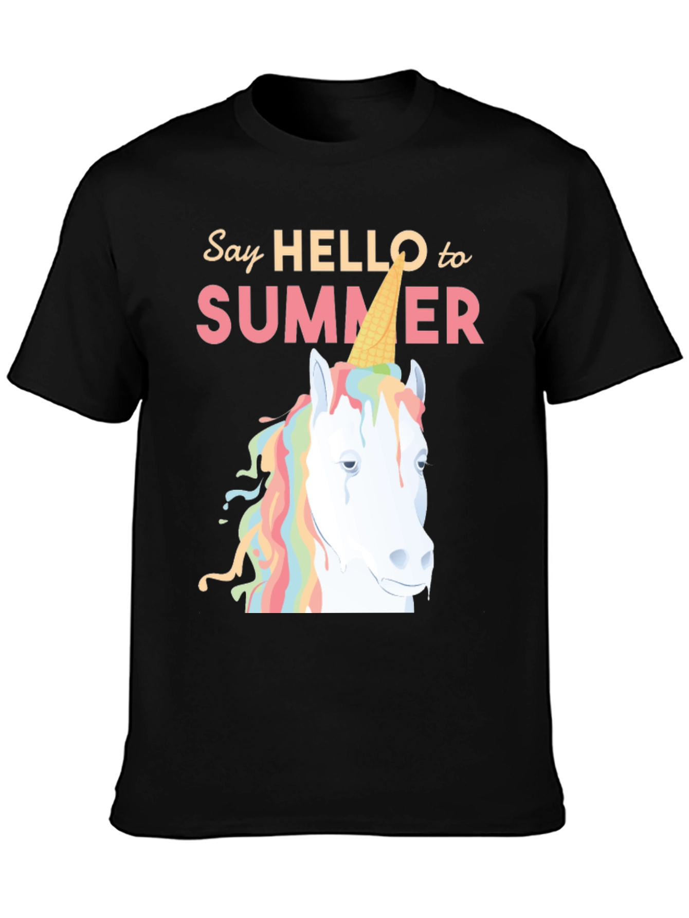 Unicorn Ice Cream Summer T-Shirt