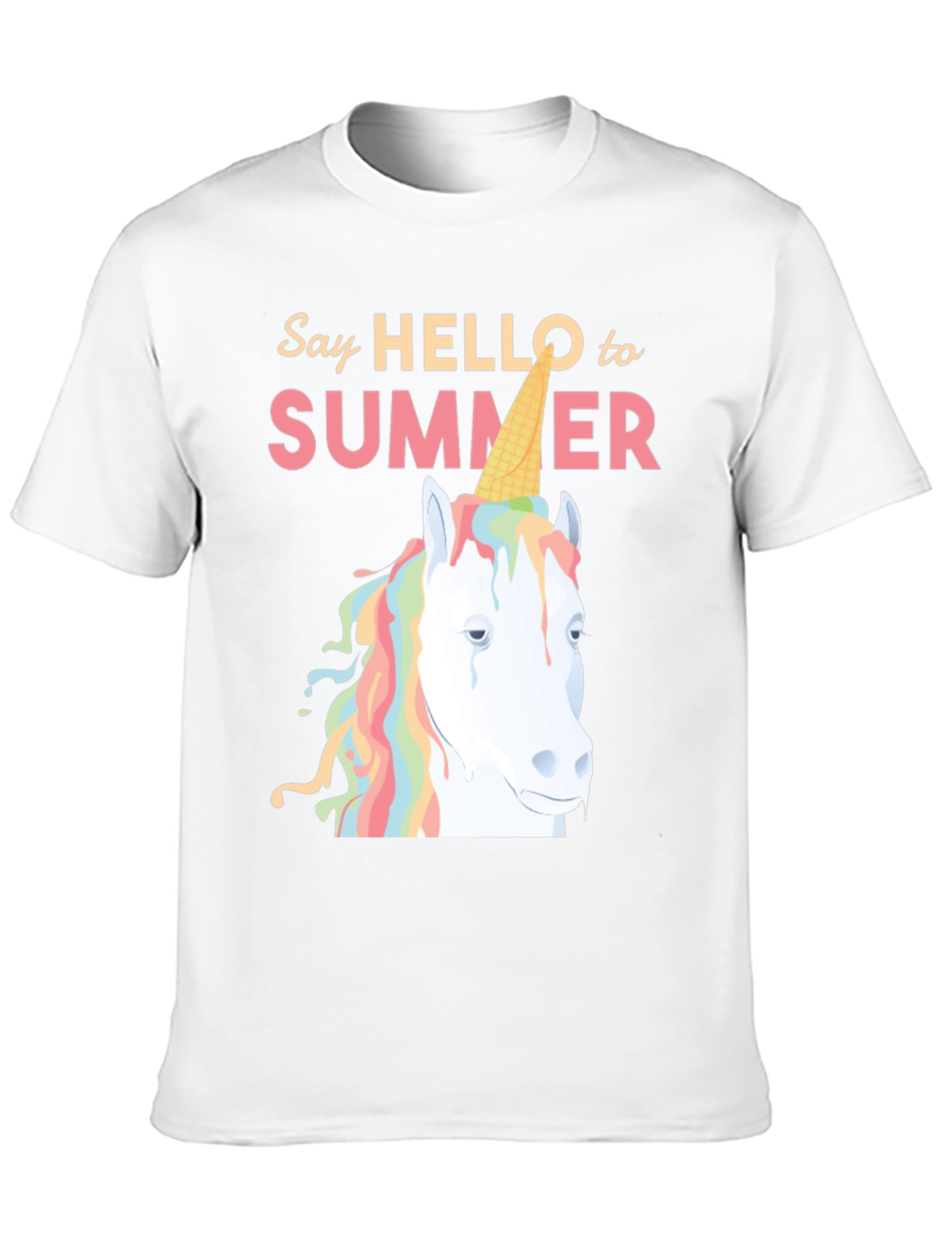 Unicorn Ice Cream Summer T-Shirt