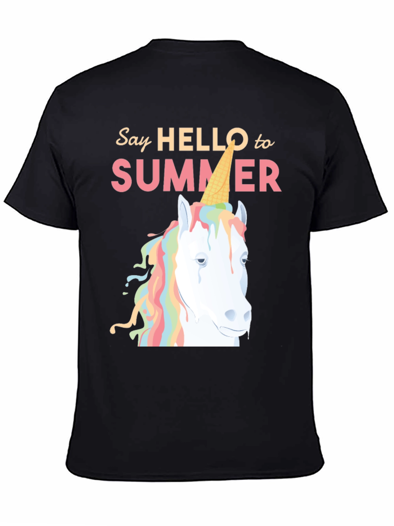 Unicorn Ice Cream Summer T-Shirt