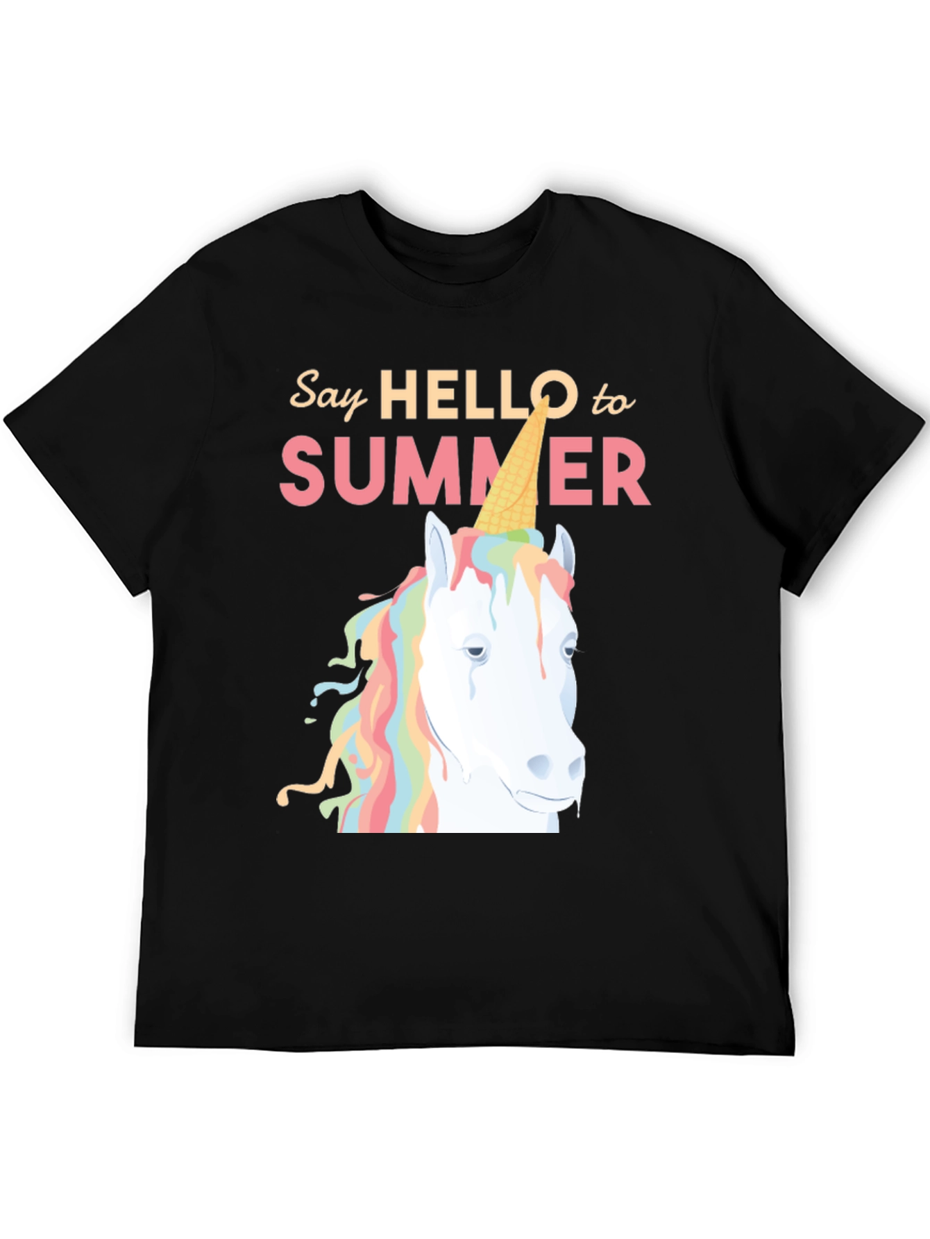 Unicorn Ice Cream Summer T-Shirt