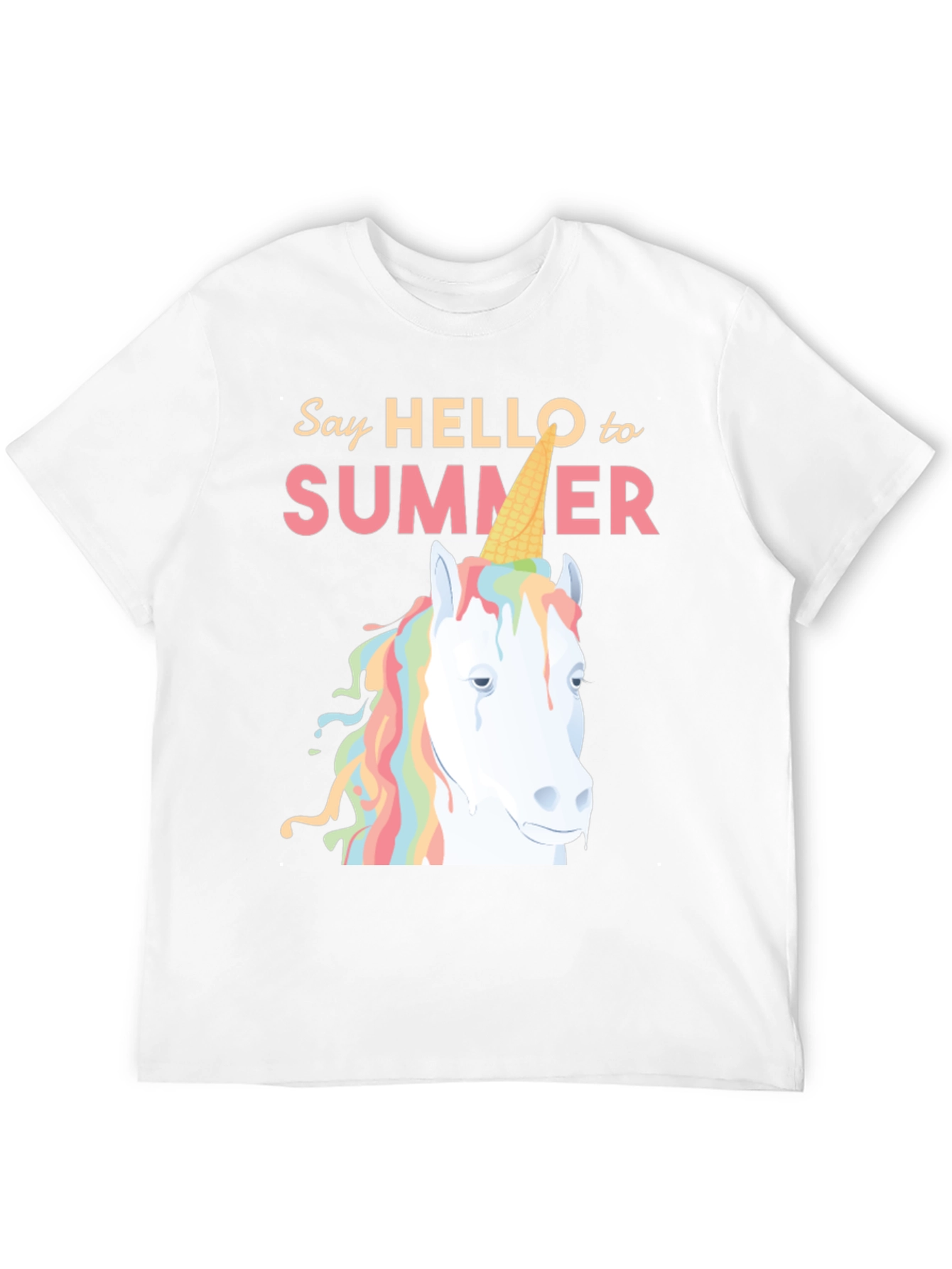 Unicorn Ice Cream Summer T-Shirt