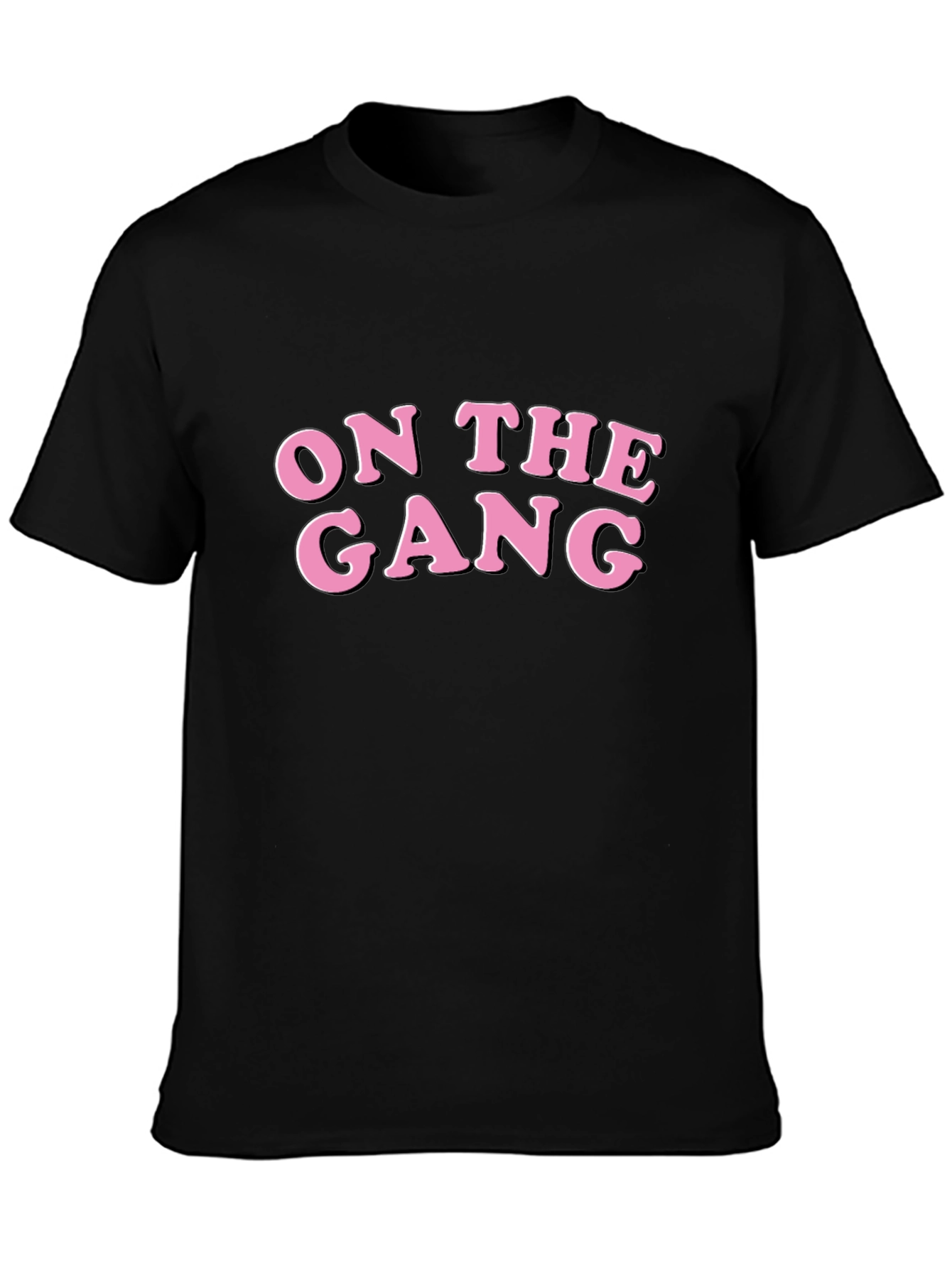 On the Gang Black T-Shirt