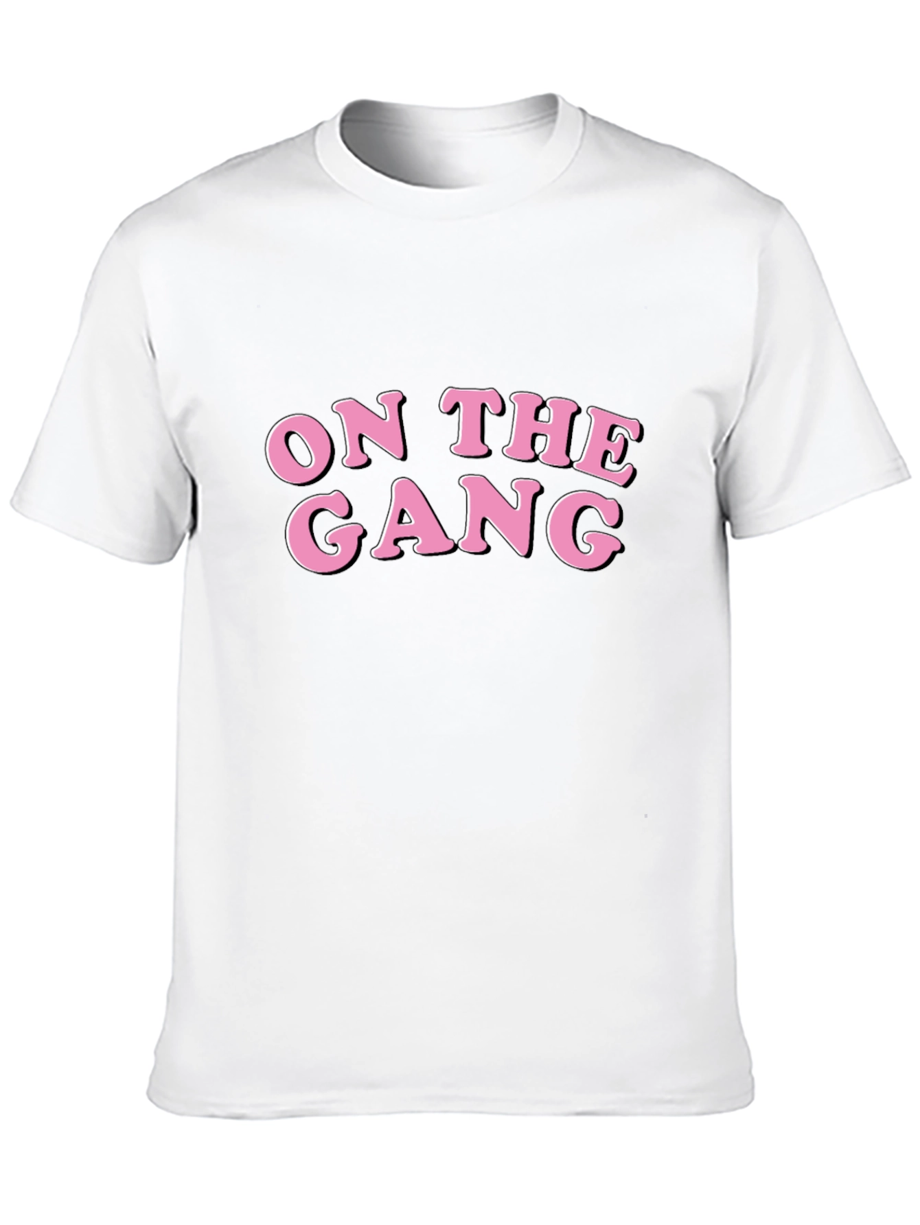 On the Gang Black T-Shirt