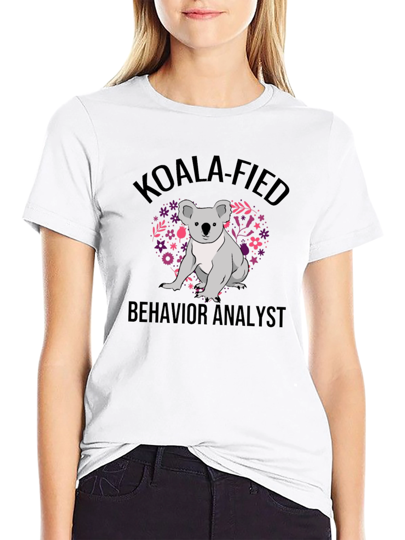 Koala-fied Behavior Analyst Graphic T-Shirt