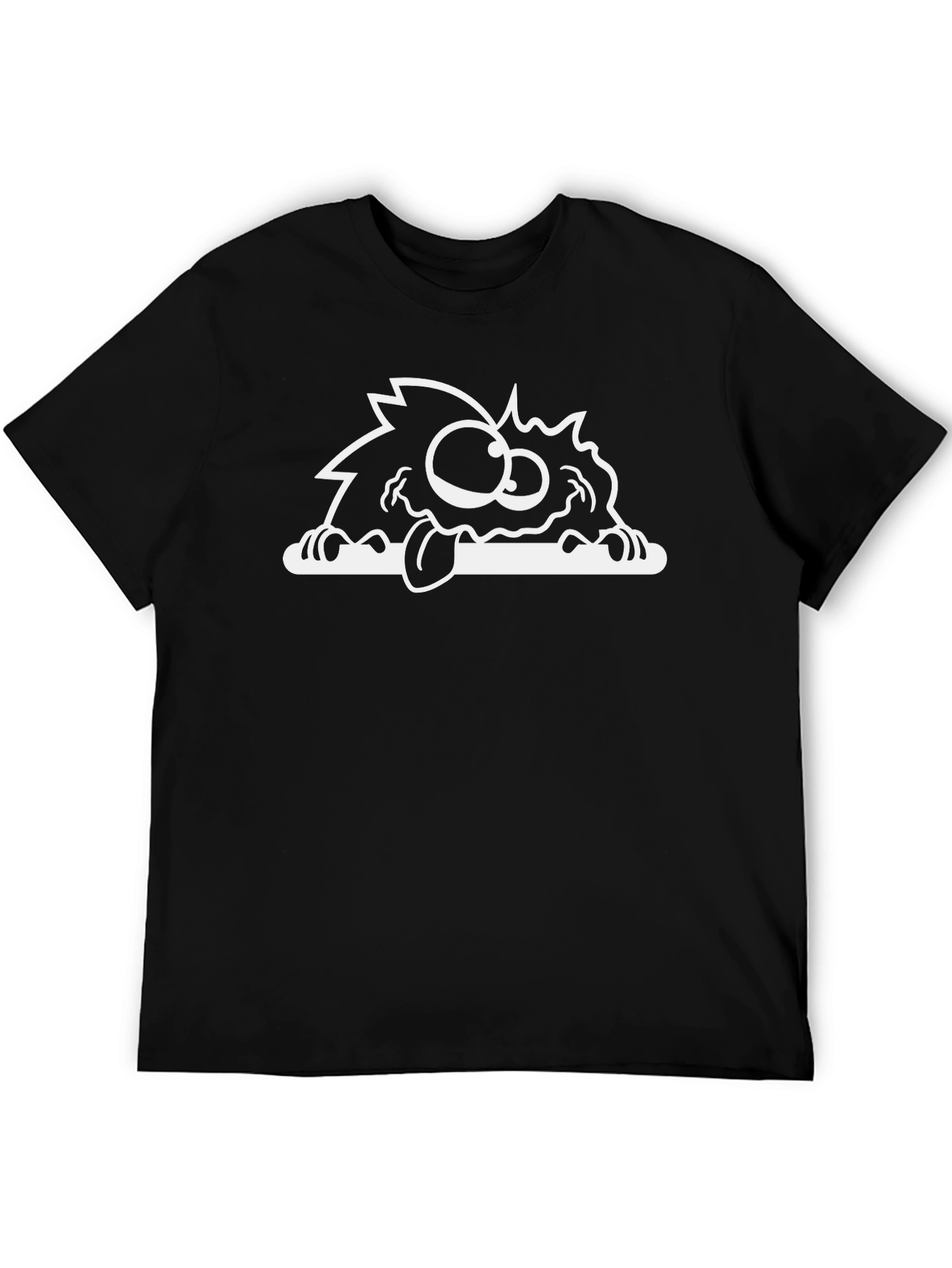 Monster Graphic Tee - Black T-Shirt