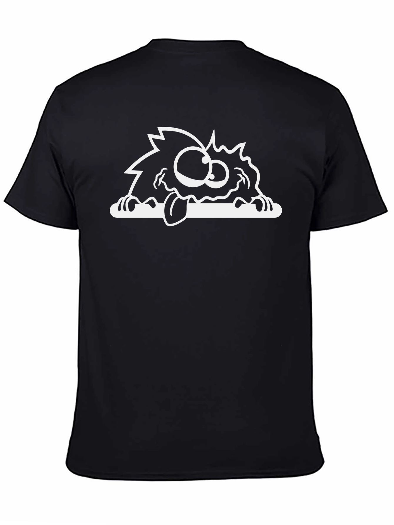 Monster Graphic Tee - Black T-Shirt
